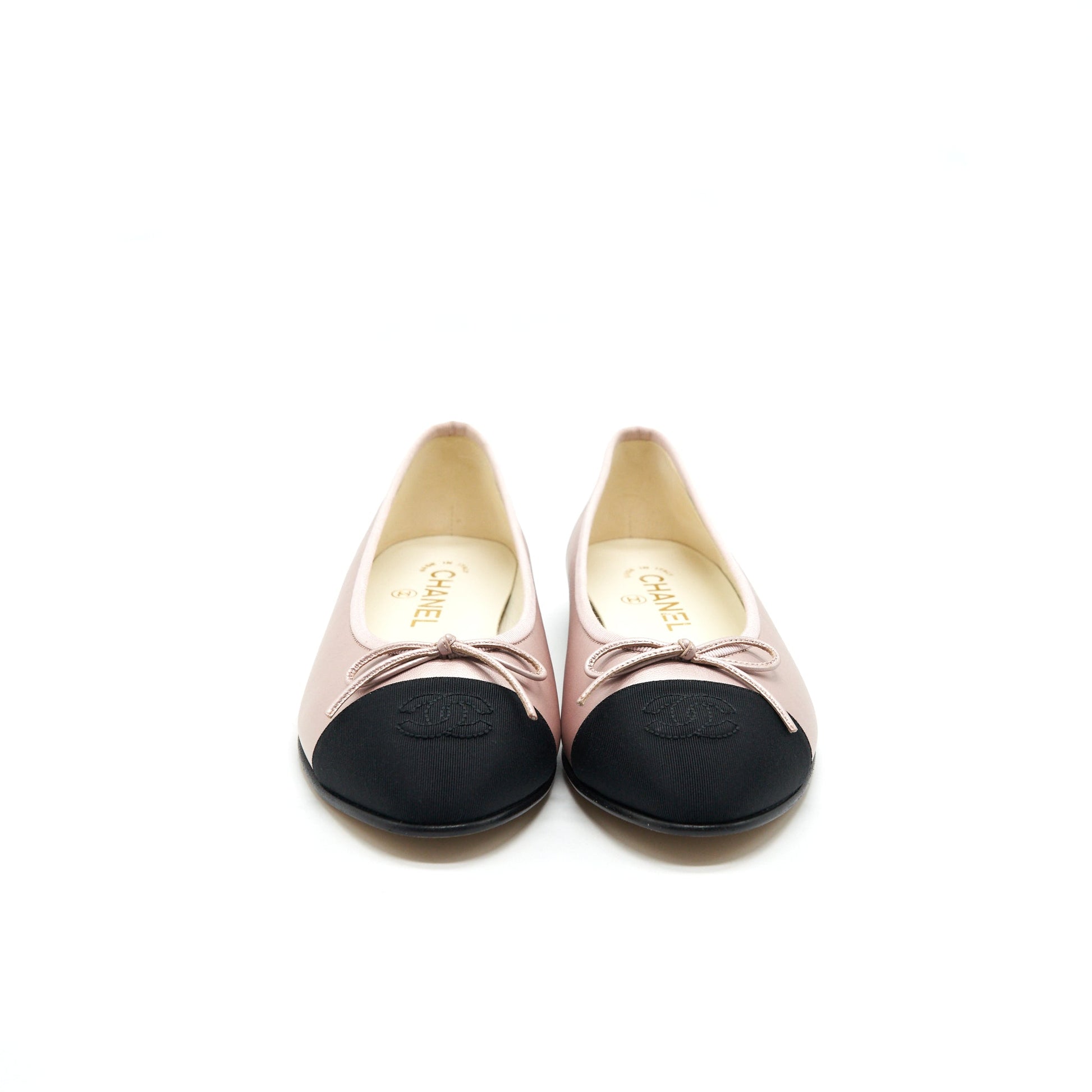 Chanel Black Pink Shoes