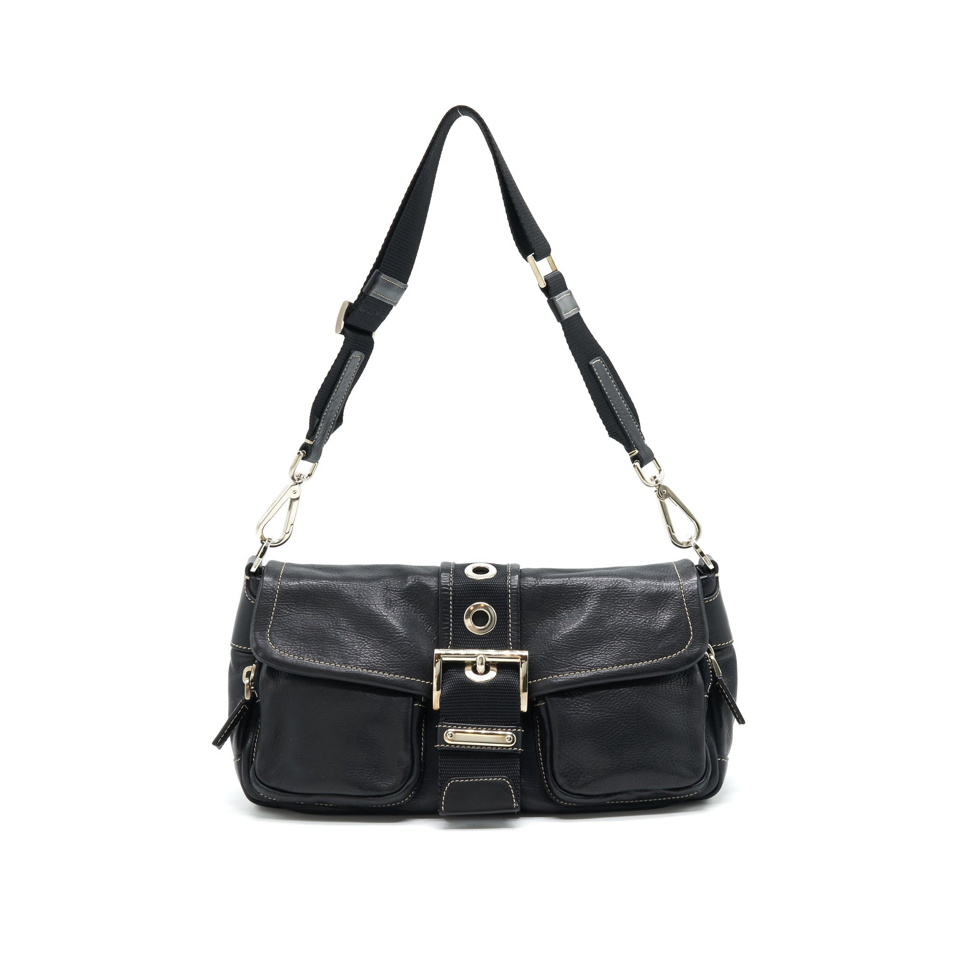 Long Purse In Handbag Black Mini Travel Bag