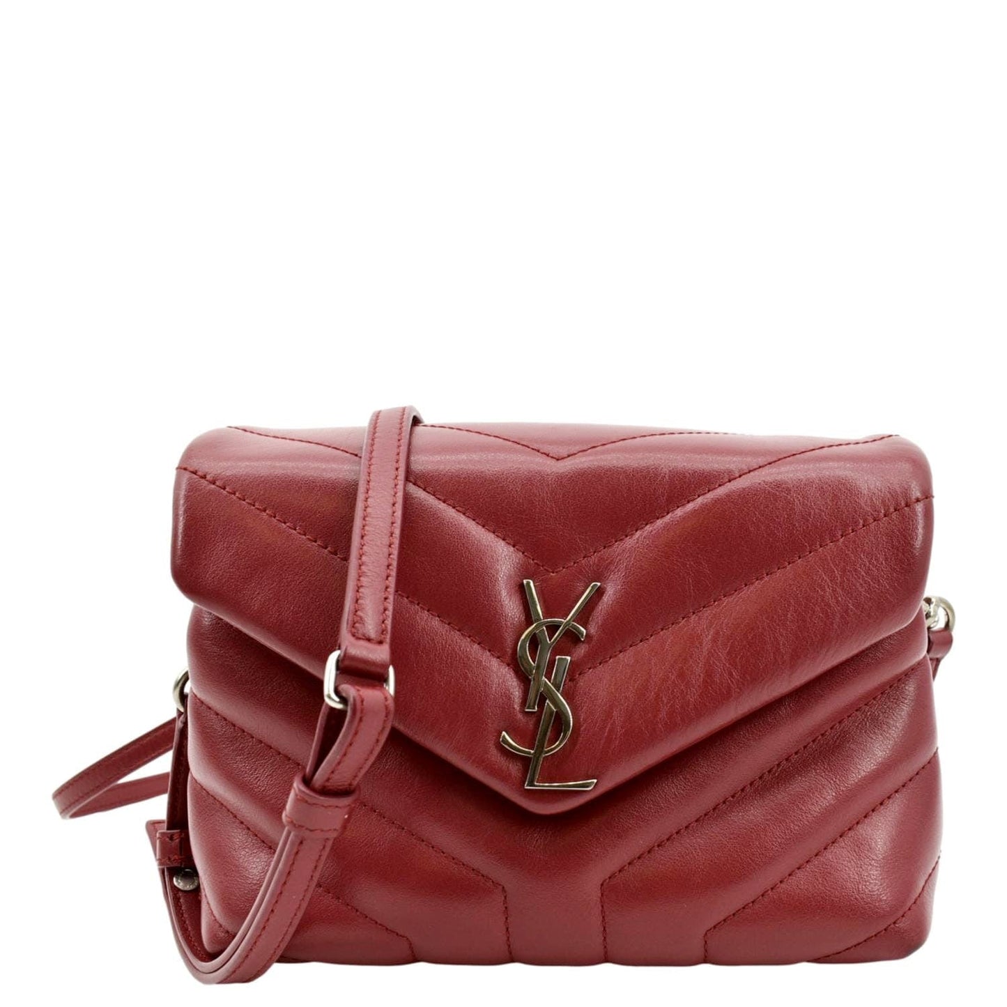 YSL Saint Laurent Saint Loulou Toy Crossbody Bag Leather Matelasse