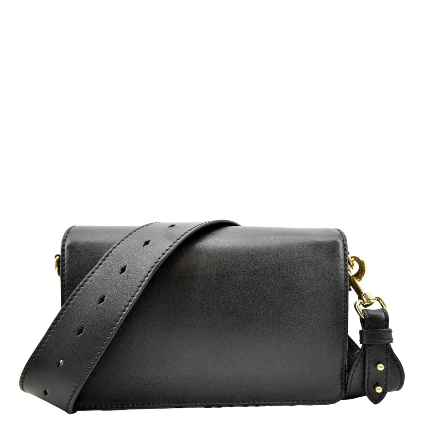 Dior Dio(R)Evolution Calfskin Crossbody Bag Black Flap