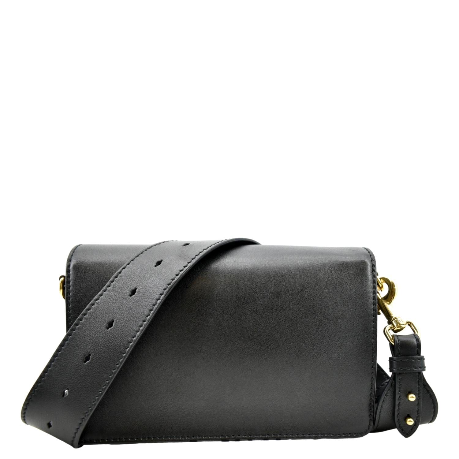 Dior Dio(R)Evolution Calfskin Crossbody Bag Black Flap