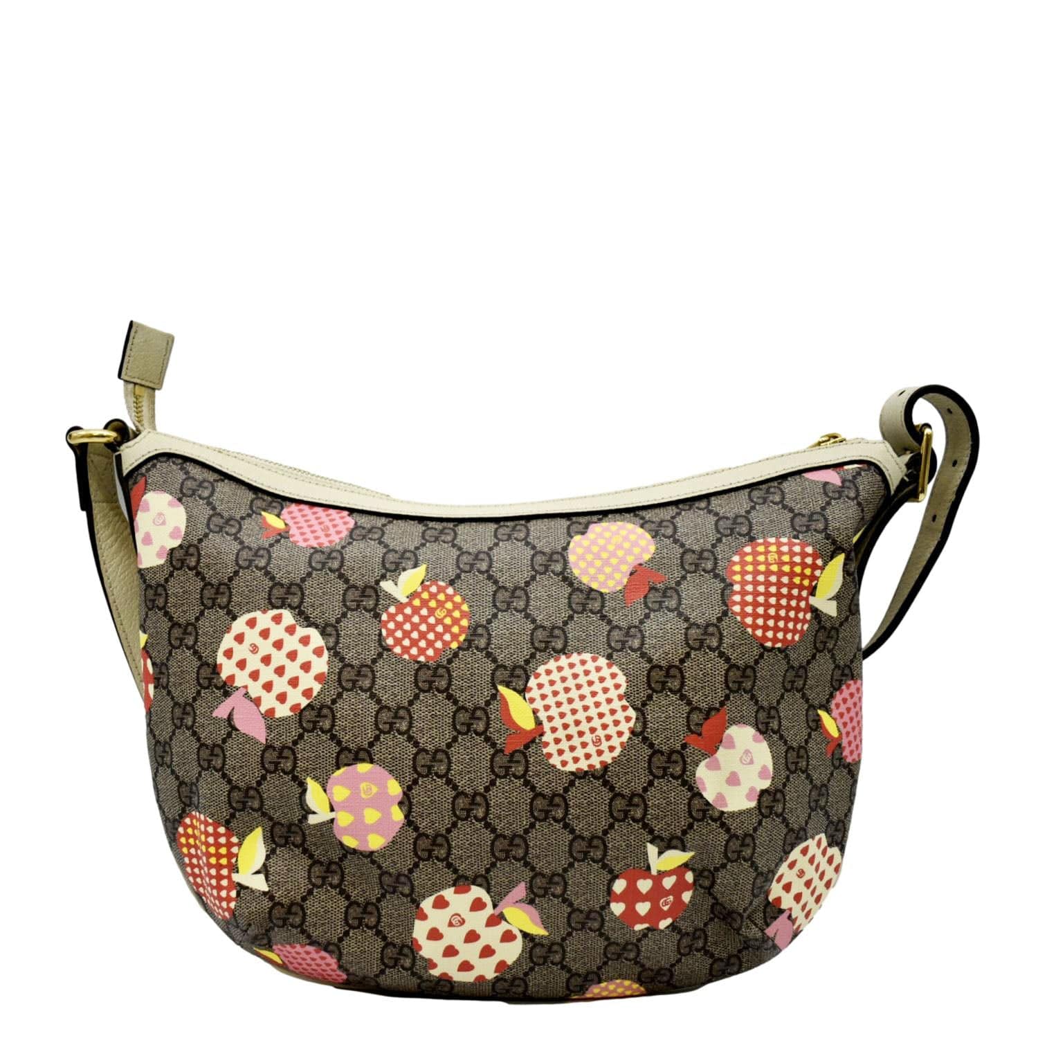 Gucci Les Pommes Shoulder Bag Multicolor Canvas