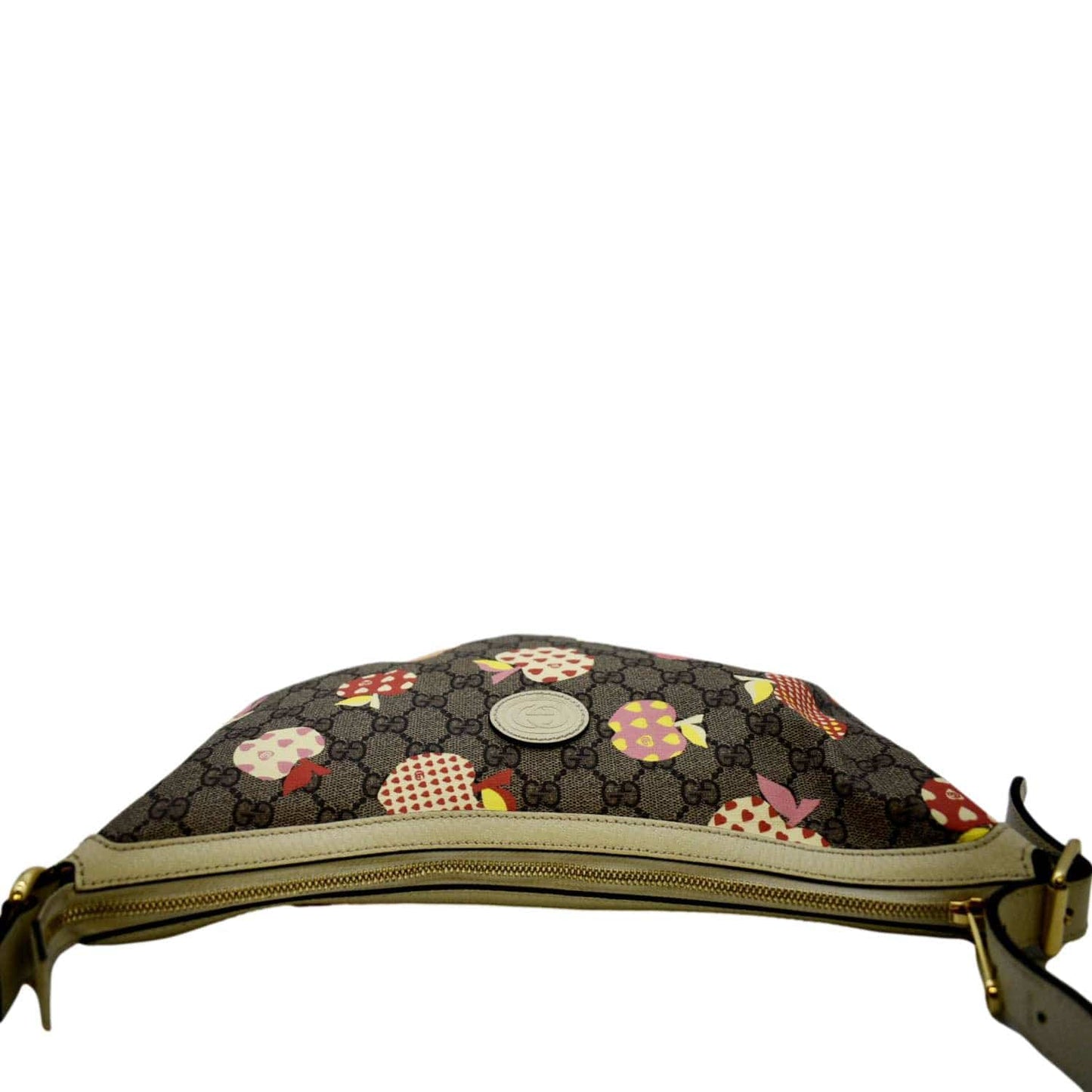Gucci Les Pommes Shoulder Bag Multicolor Canvas
