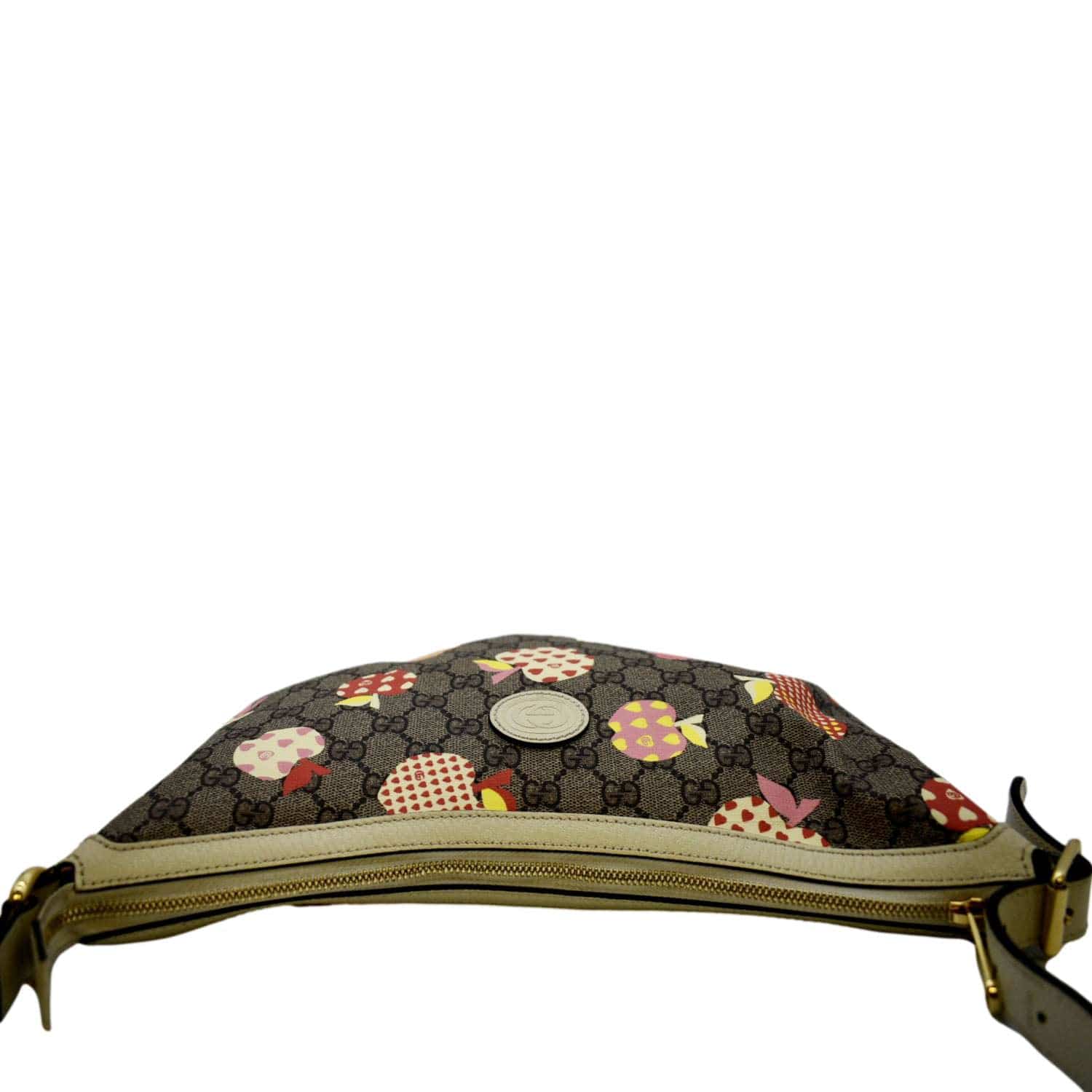 Gucci Les Pommes Shoulder Bag Multicolor Canvas