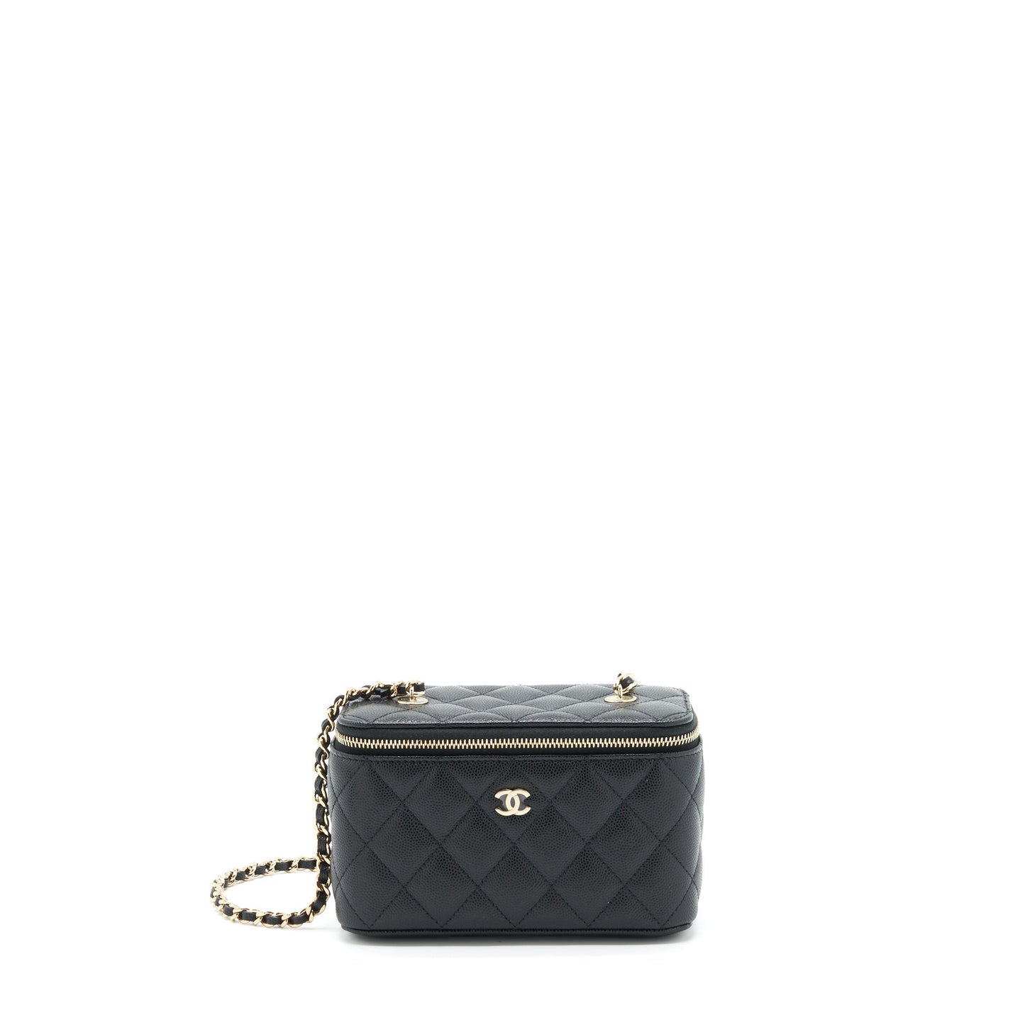 Chanel 22S Long Vanity Caviar LGHW Black Handbag Lghw 2
