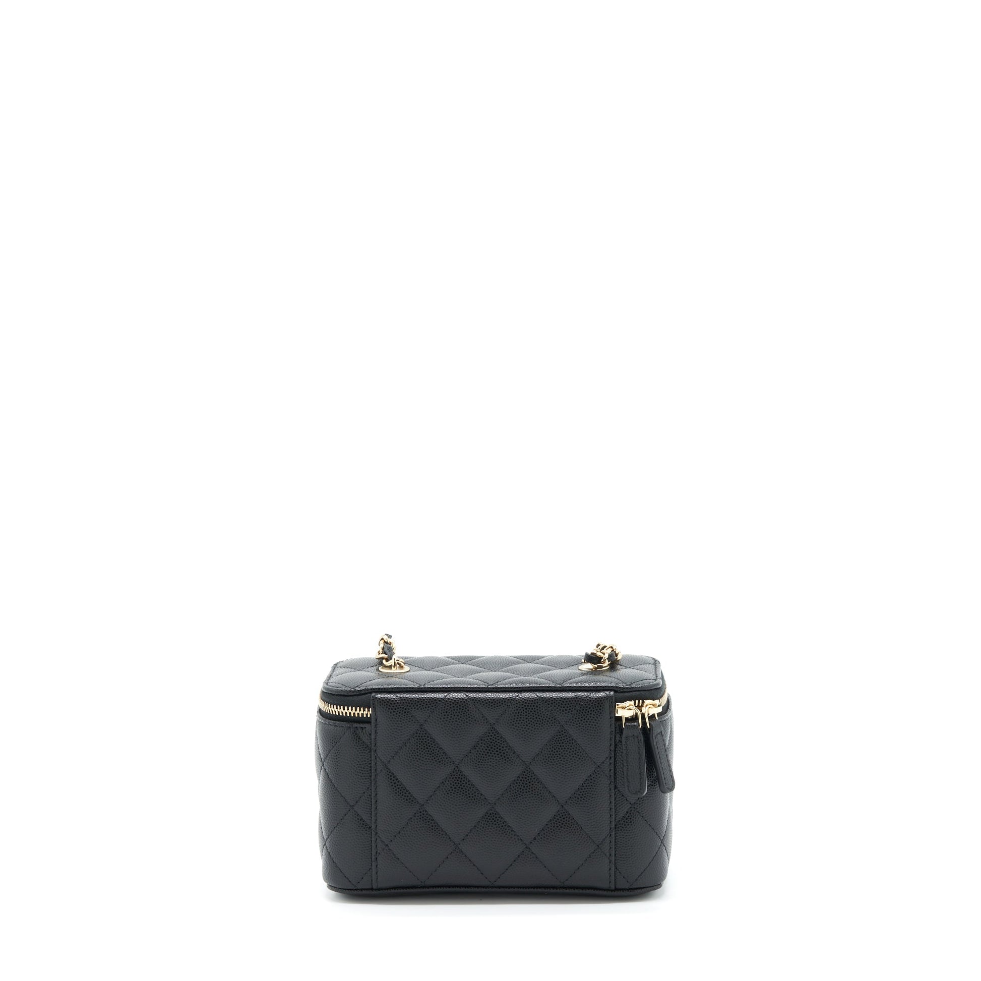 Chanel 22S Long Vanity Caviar LGHW Black Handbag Lghw 2