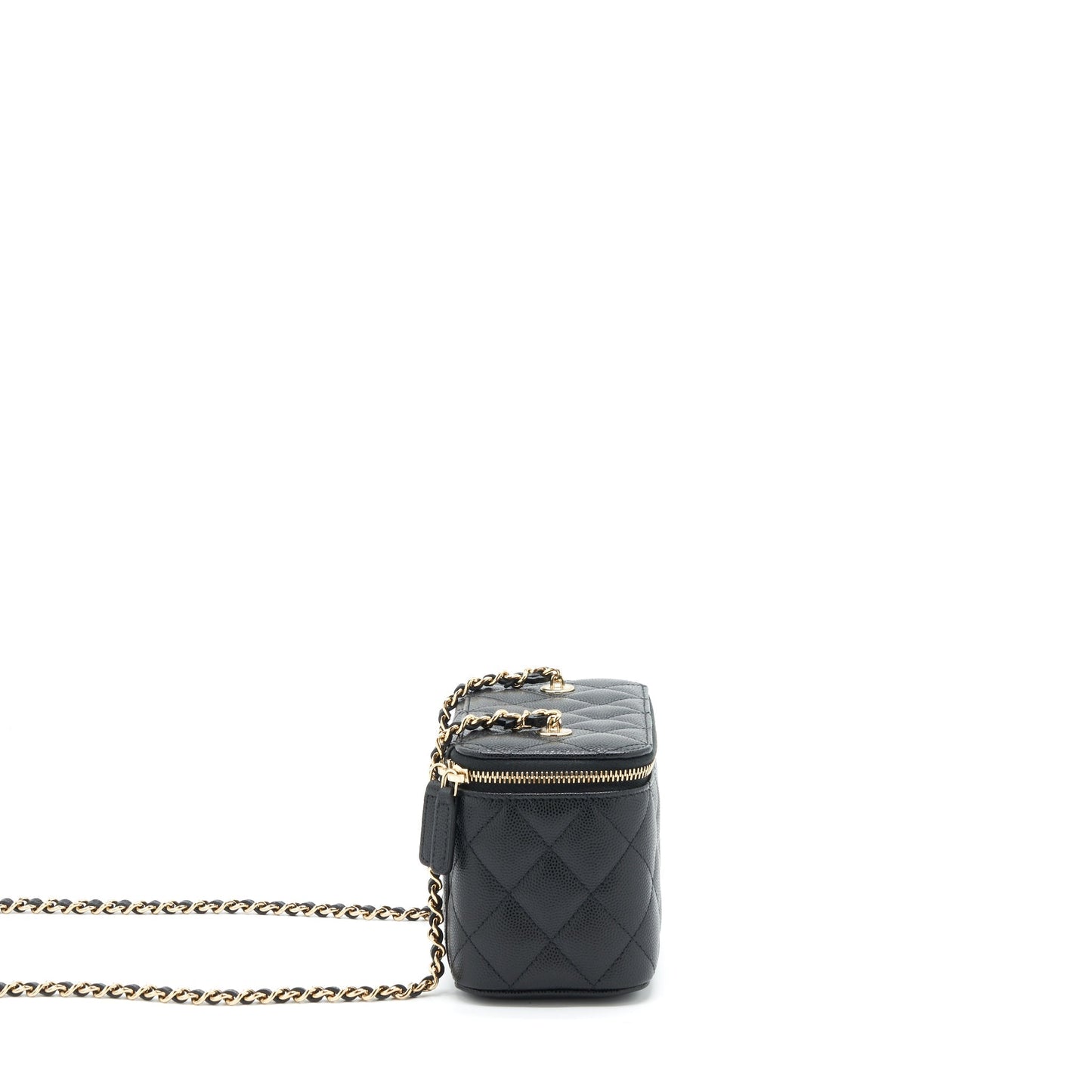 Chanel 22S Long Vanity Caviar LGHW Black Handbag Lghw 2