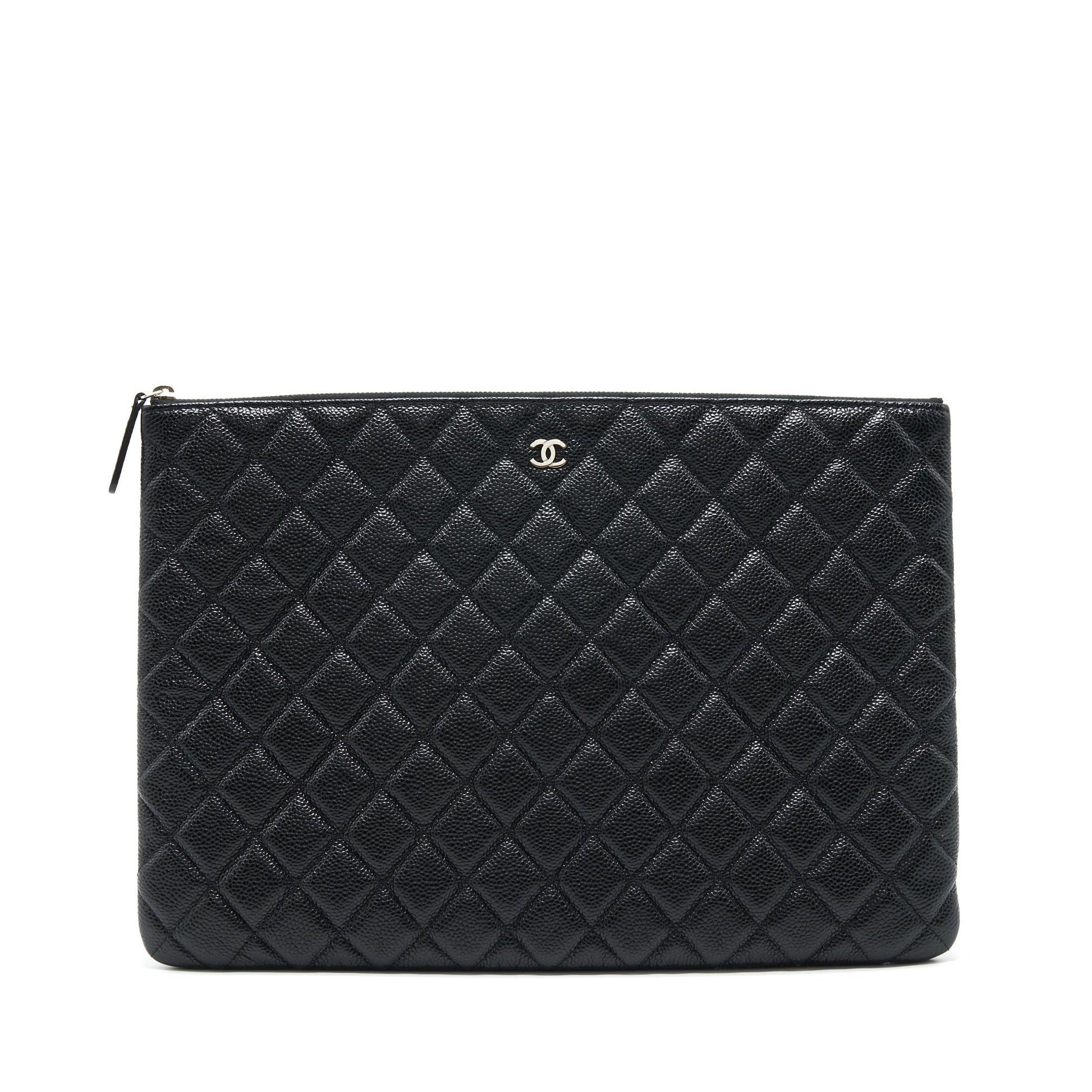 Chanel Caviar SHW Black Handbag