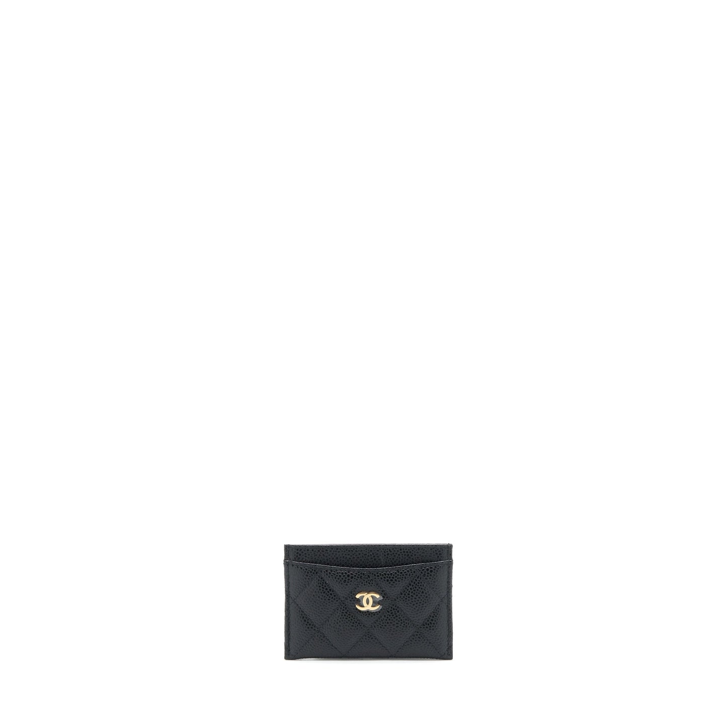 Chanel Classic Card Holder Caviar GHW Black Wallet Case Ghw 2