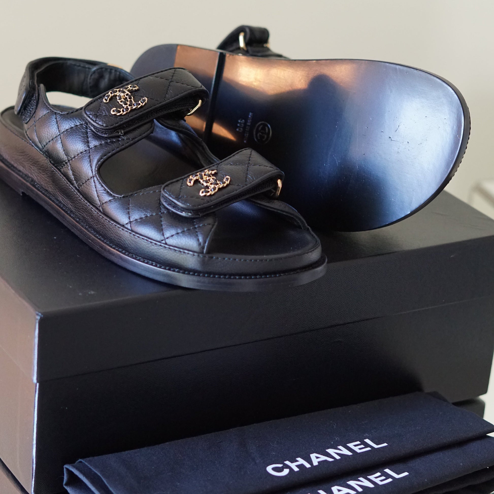 CHANEL DAD SANDALS