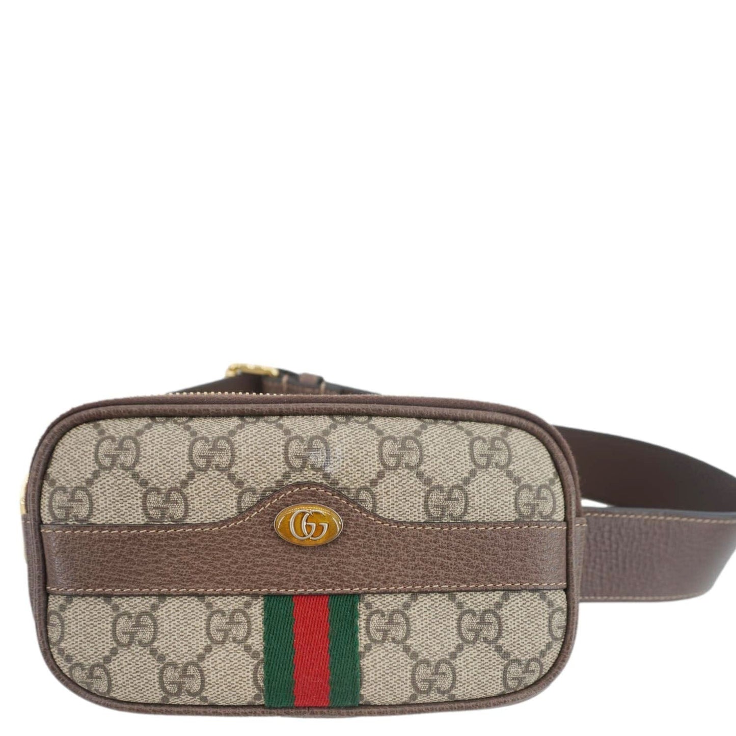 Gucci Web Ophidia Supreme Belt Bag Canvas Beige Accessory