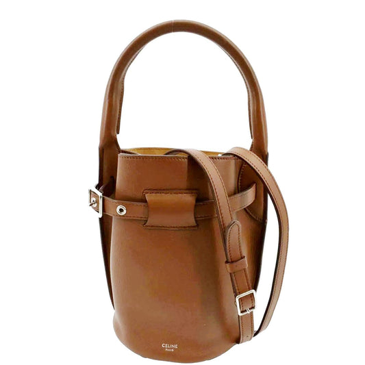 Big Bag Nano Shoulder Bag Leather Tan