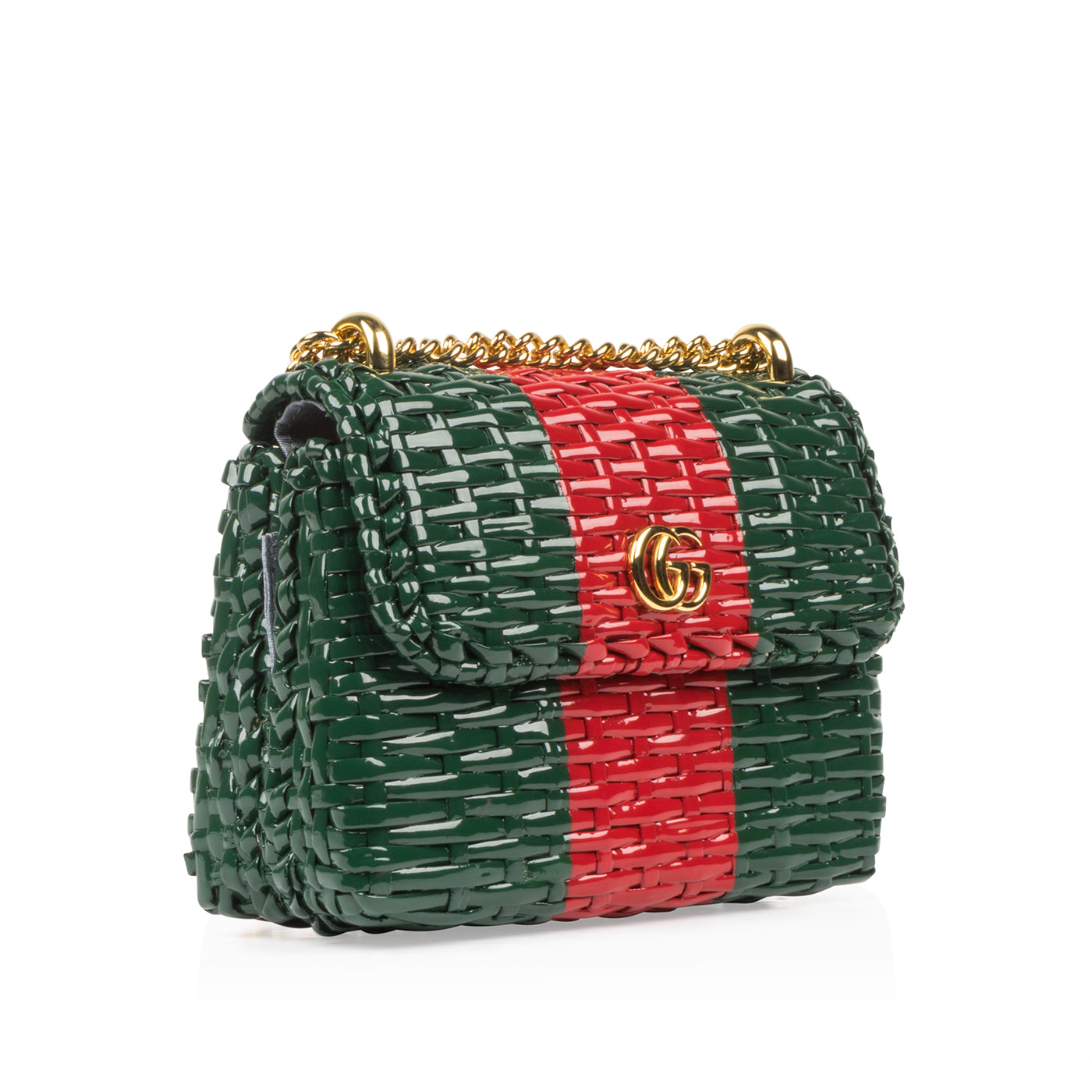 Gucci Wicker Crossbody Bag Mini