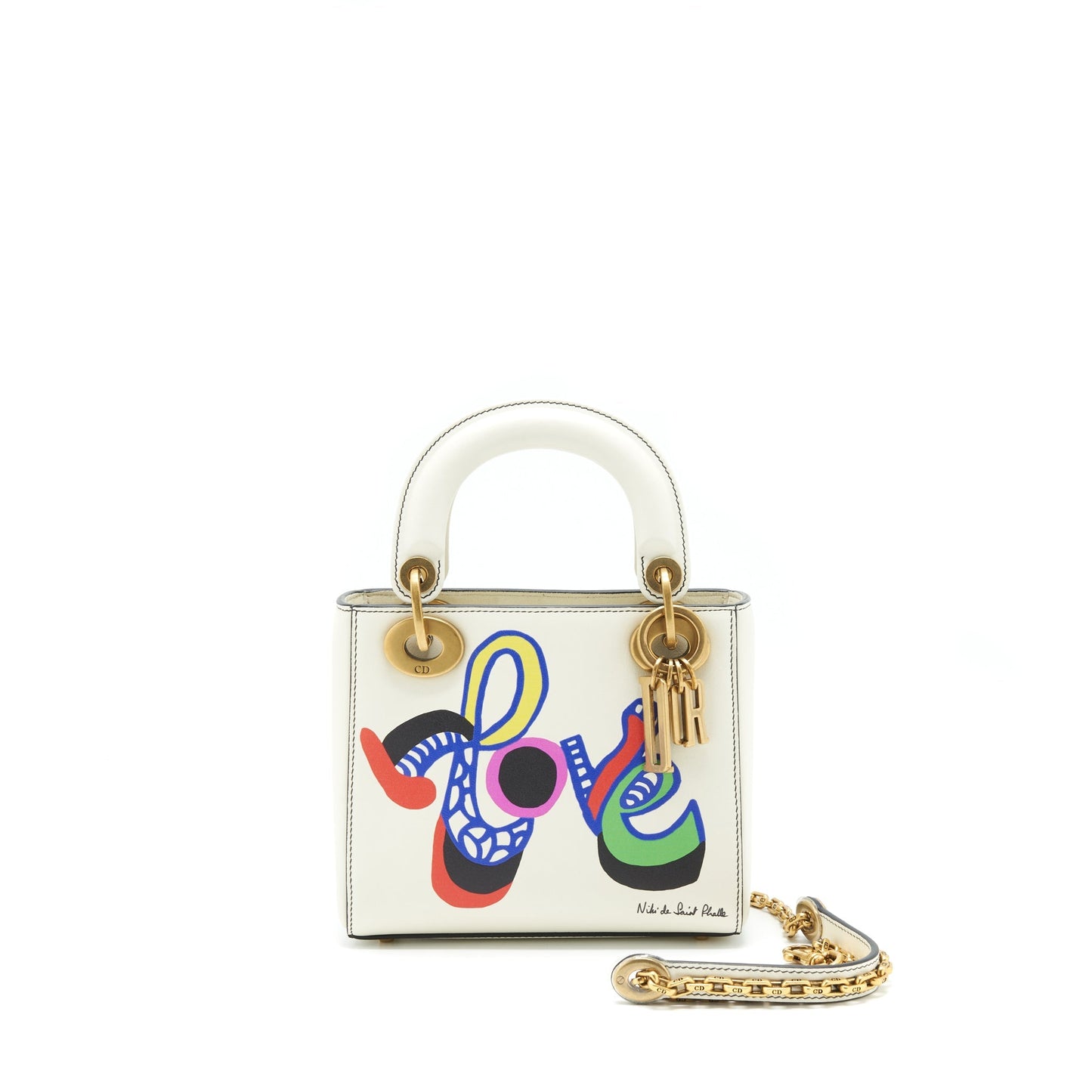 Dior Christian Lady Graffiti Special Edition With JâA Mini Travel Bag