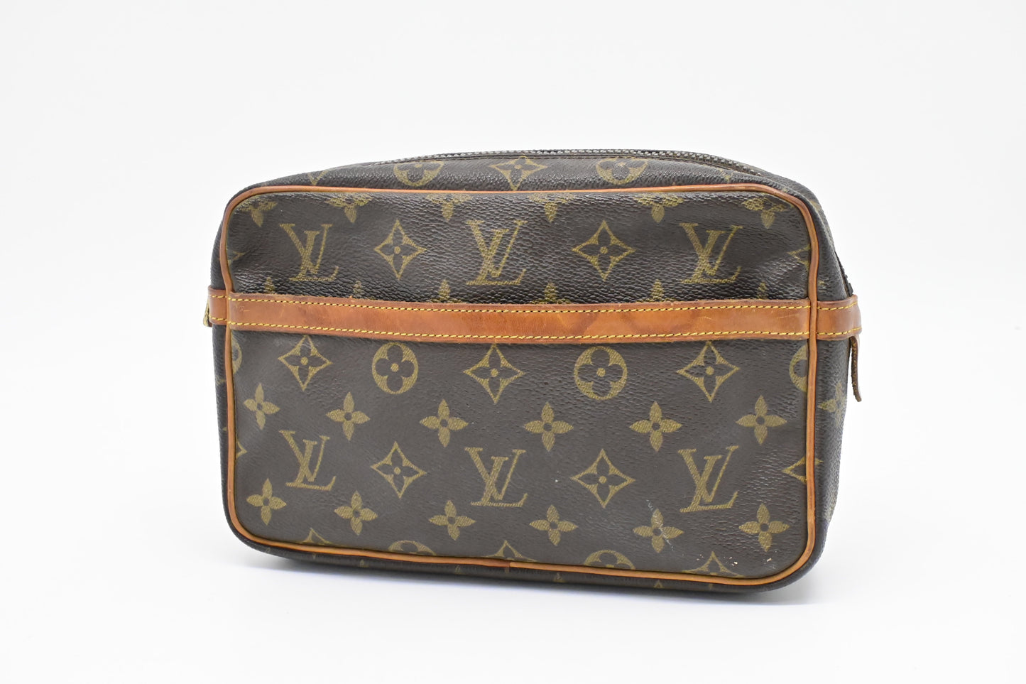 Louis Vuitton Compiegne Monogram Canvas Handbag Canvas 1