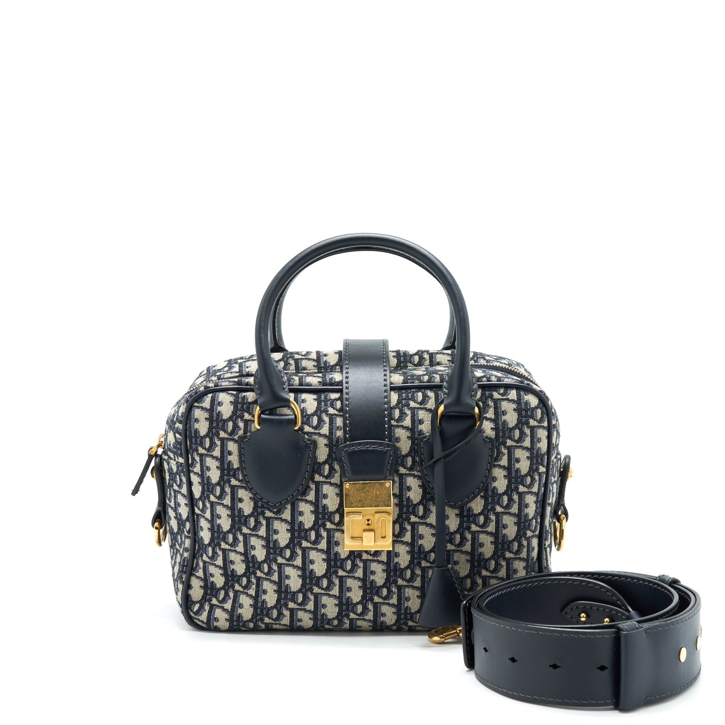 Dior Oblique Collection Tote Purse Handbag Canvas Monogram Tote Bag