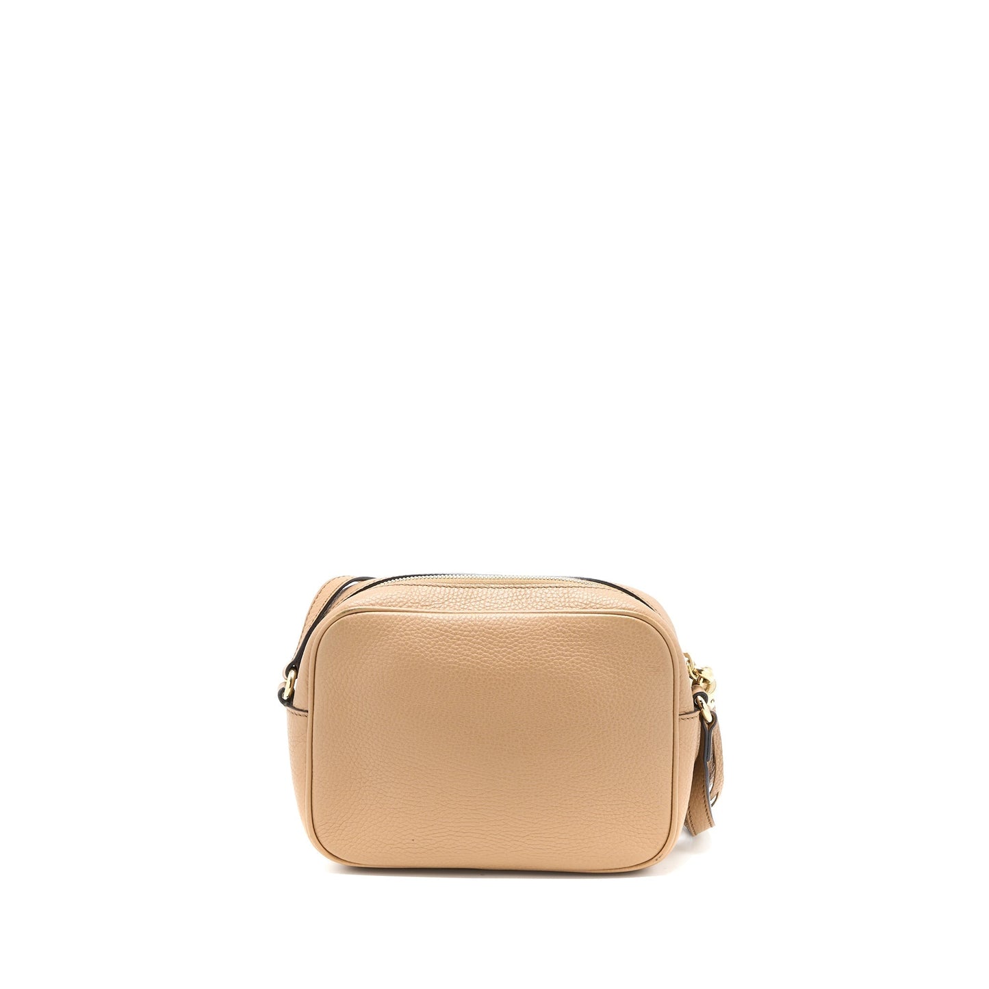 Gucci Soho Disco Bag Calfksin Dark Beige Travel Bag