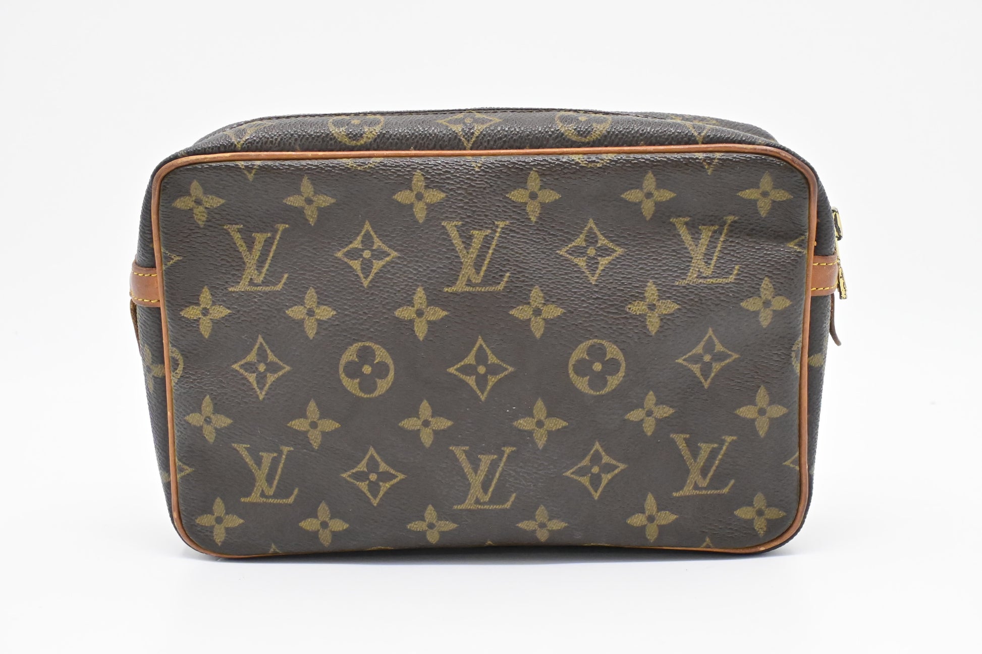 Louis Vuitton Compiegne Monogram Canvas Handbag Canvas 1