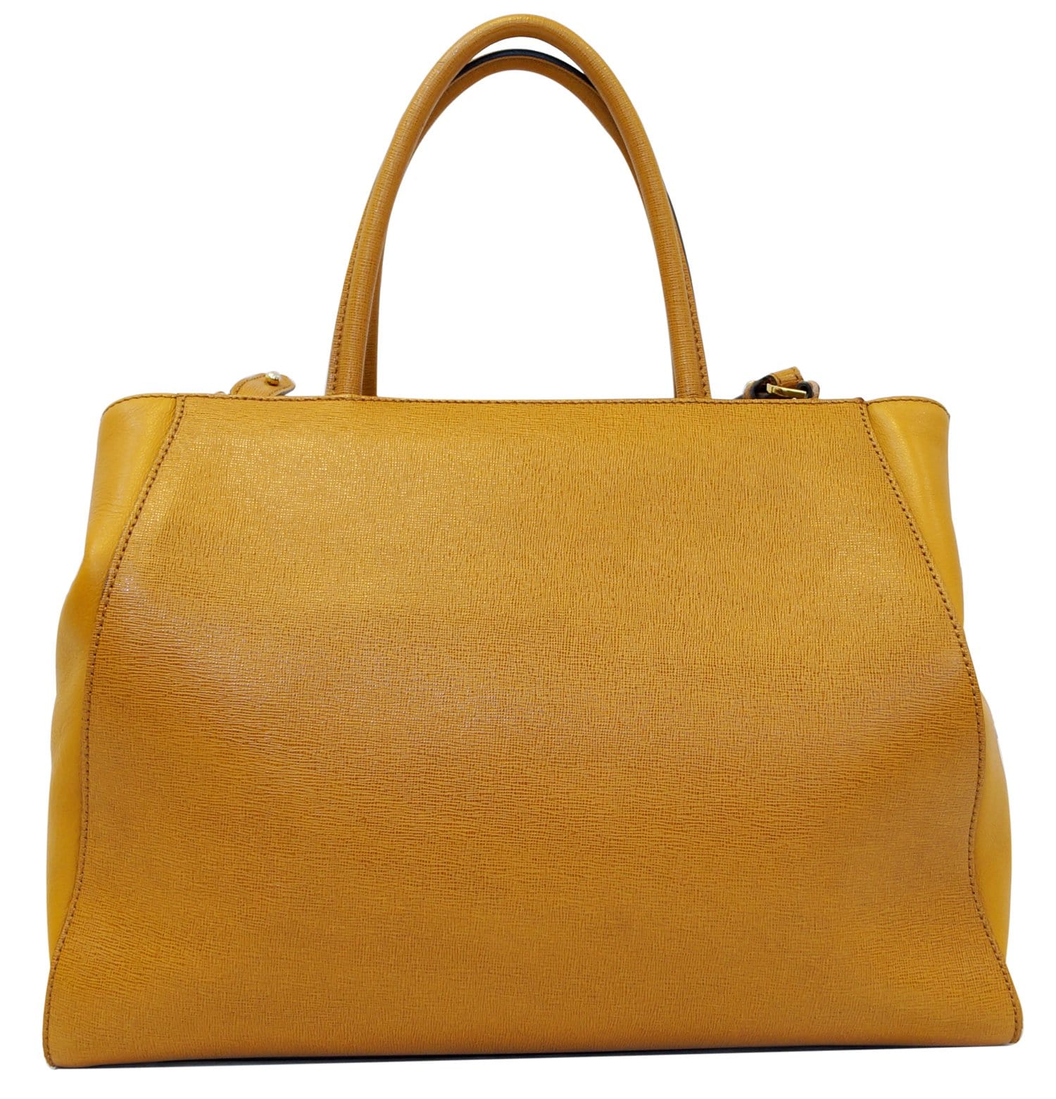 Fendi Jours Shoulder Handbag Leather Tan Shoulder Bag