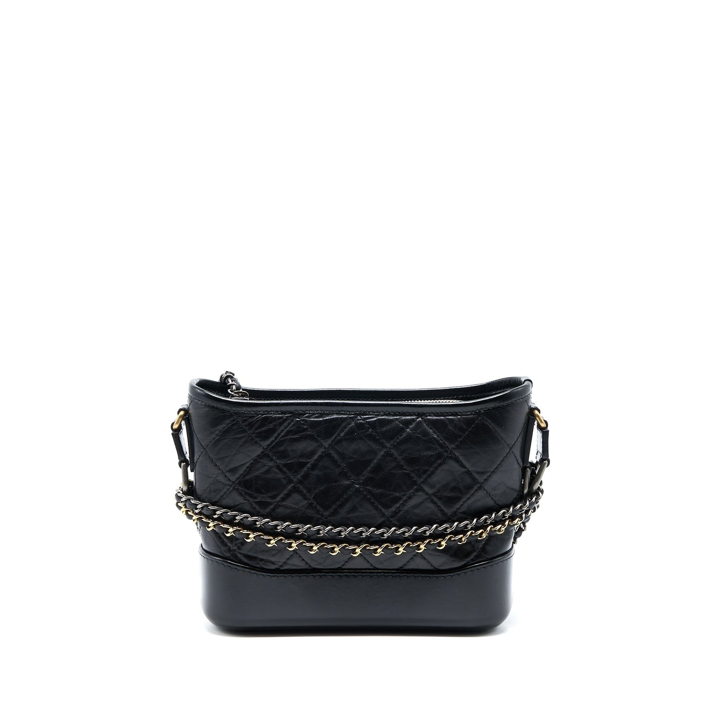 Chanel Gabrielle Hobo Hardware Multicolour Black Small Shoulder Bag Multicolour Hardware