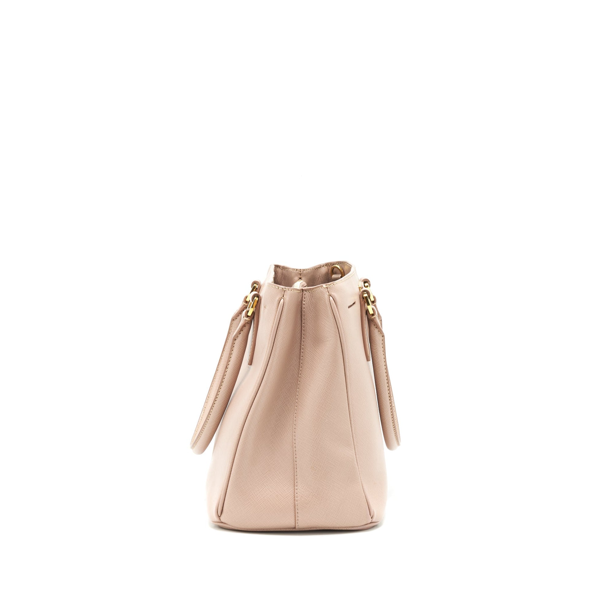 Prada Saffiano Tote Purse Handbag Beige Tote Bag