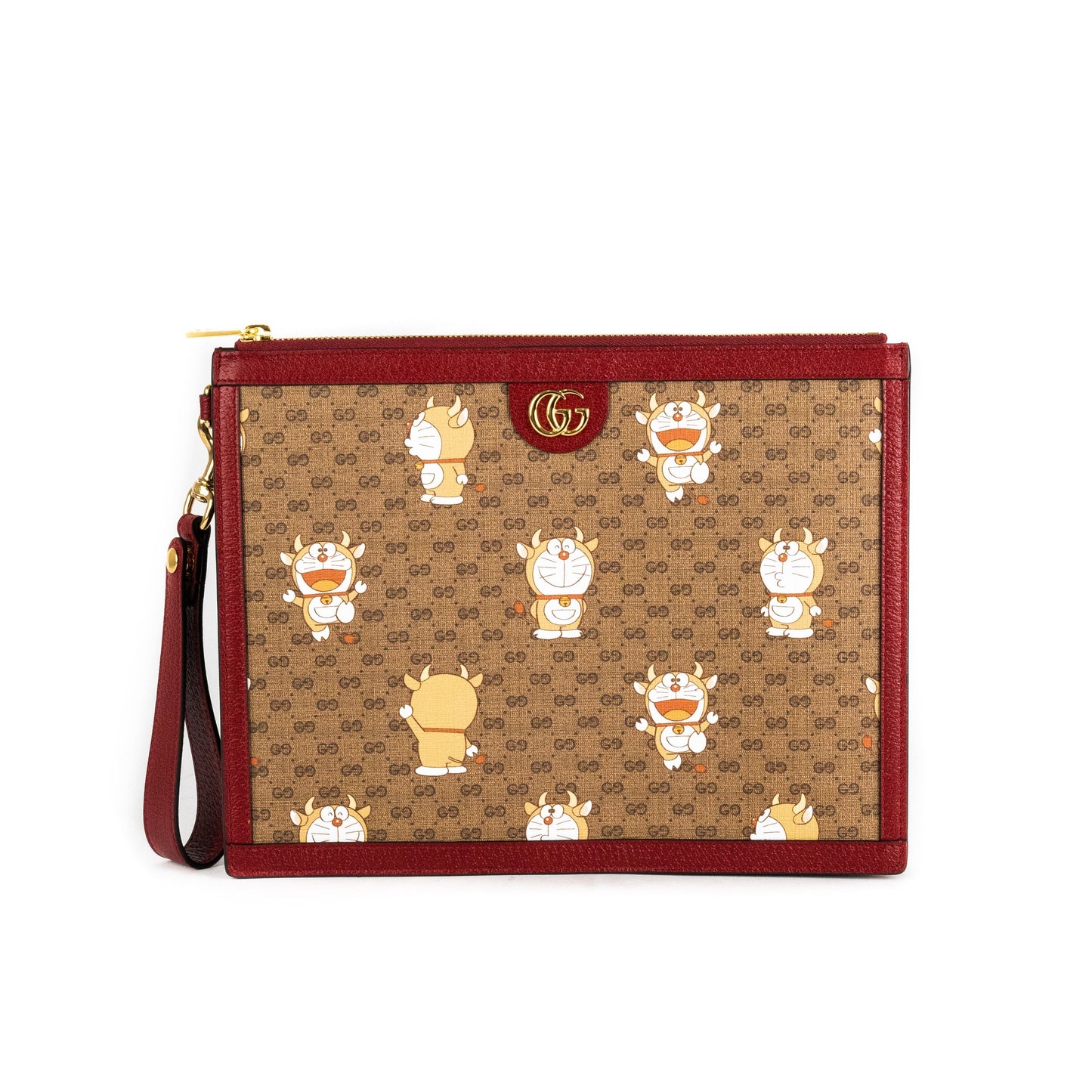 Gucci Doraemon Pouch Handbag Travel Bag