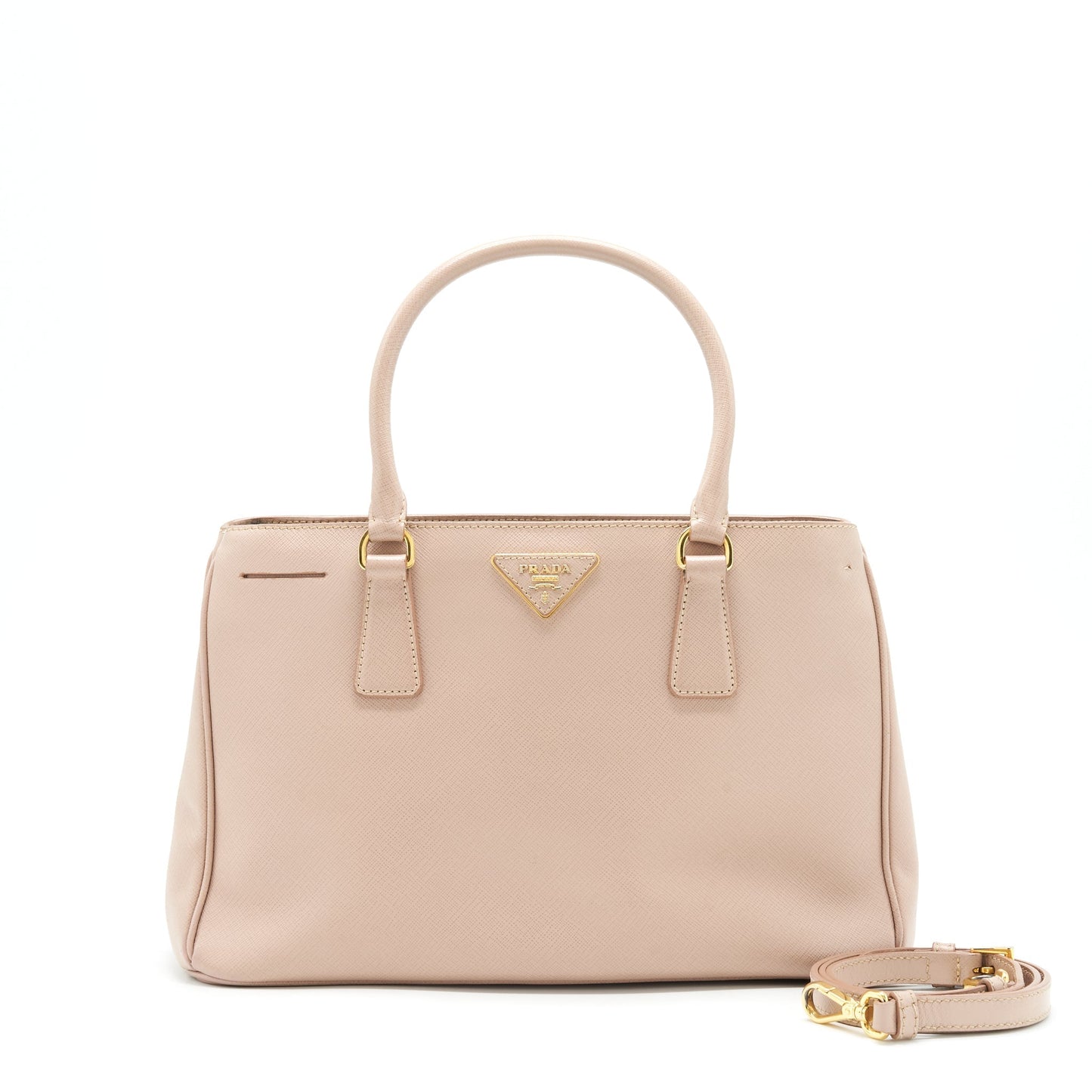 Prada Saffiano Tote Purse Handbag Beige Tote Bag