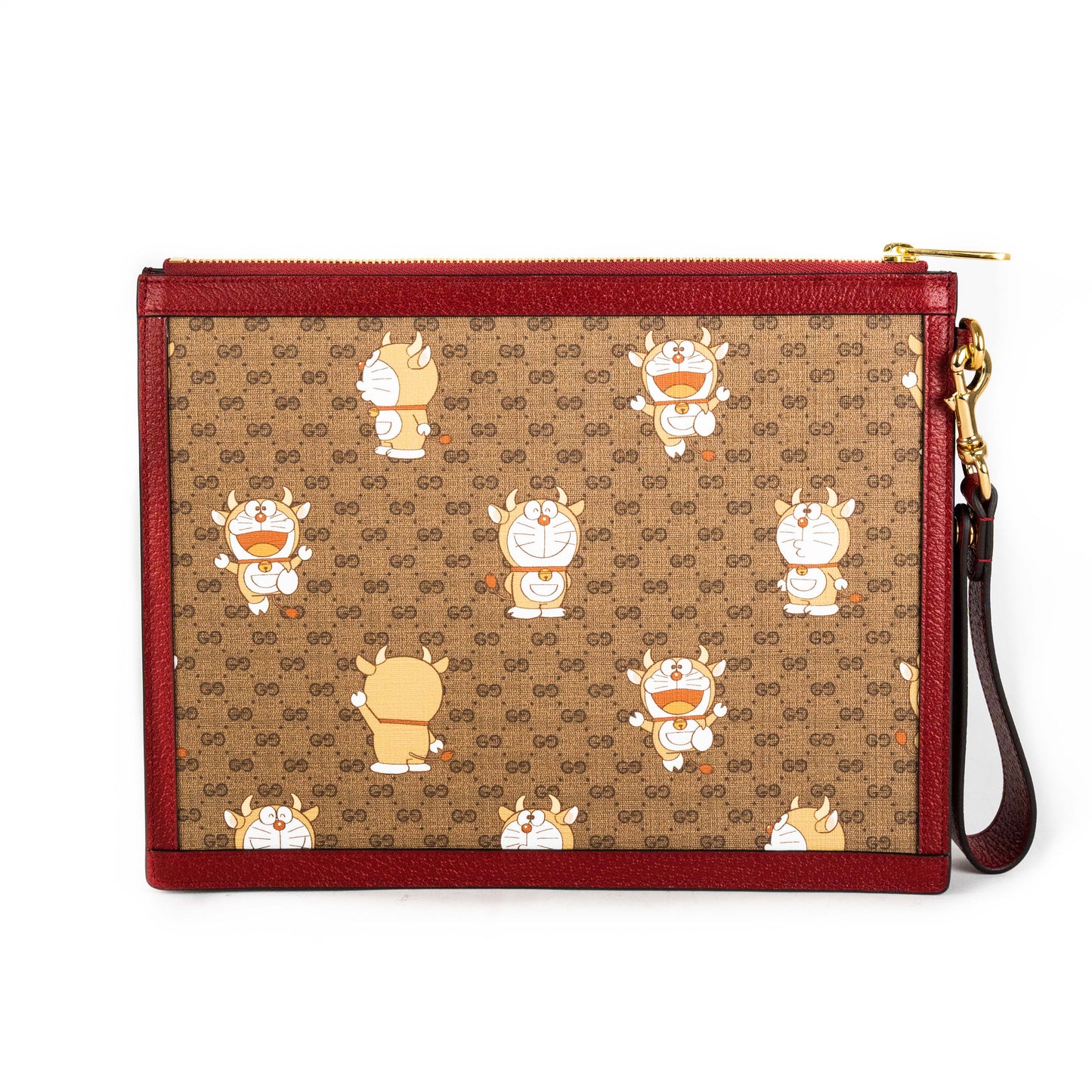 Gucci Doraemon Pouch Handbag Travel Bag
