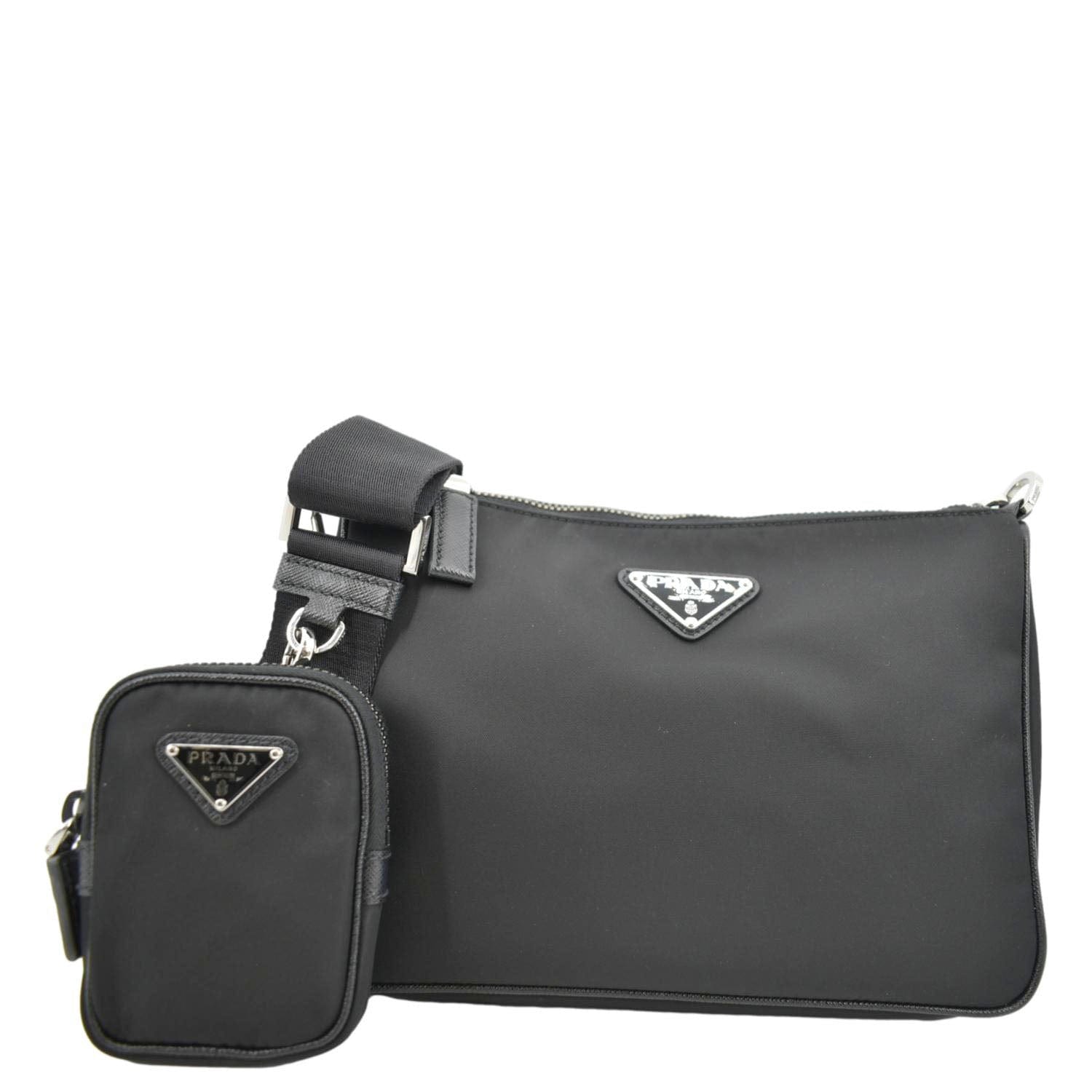 Prada Re Crossbody Bag Nylon Black