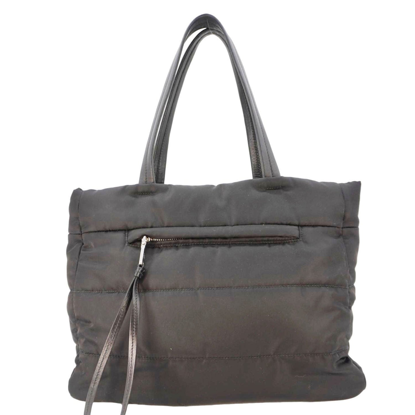 Prada Tessuto Bomber Shopping Tote Bag Nylon Black