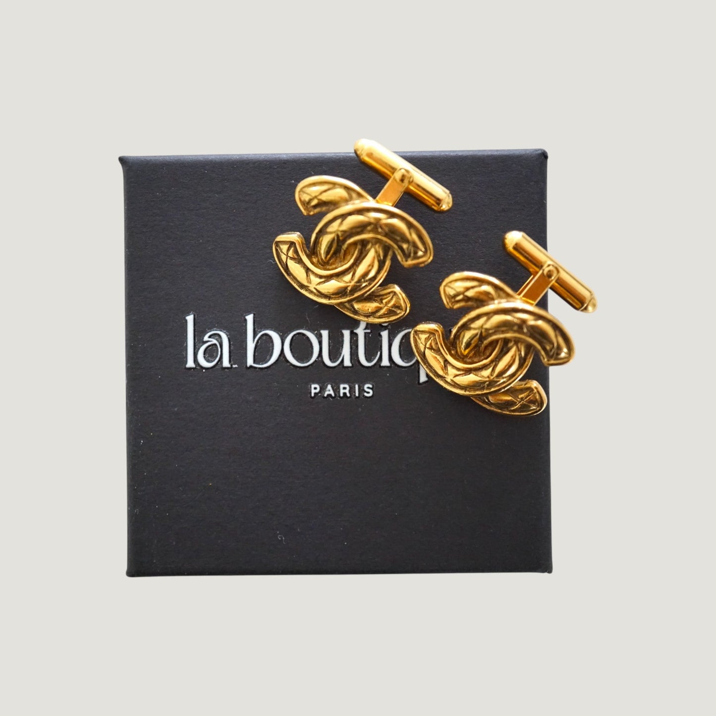 CHANEL CUFFLINKS