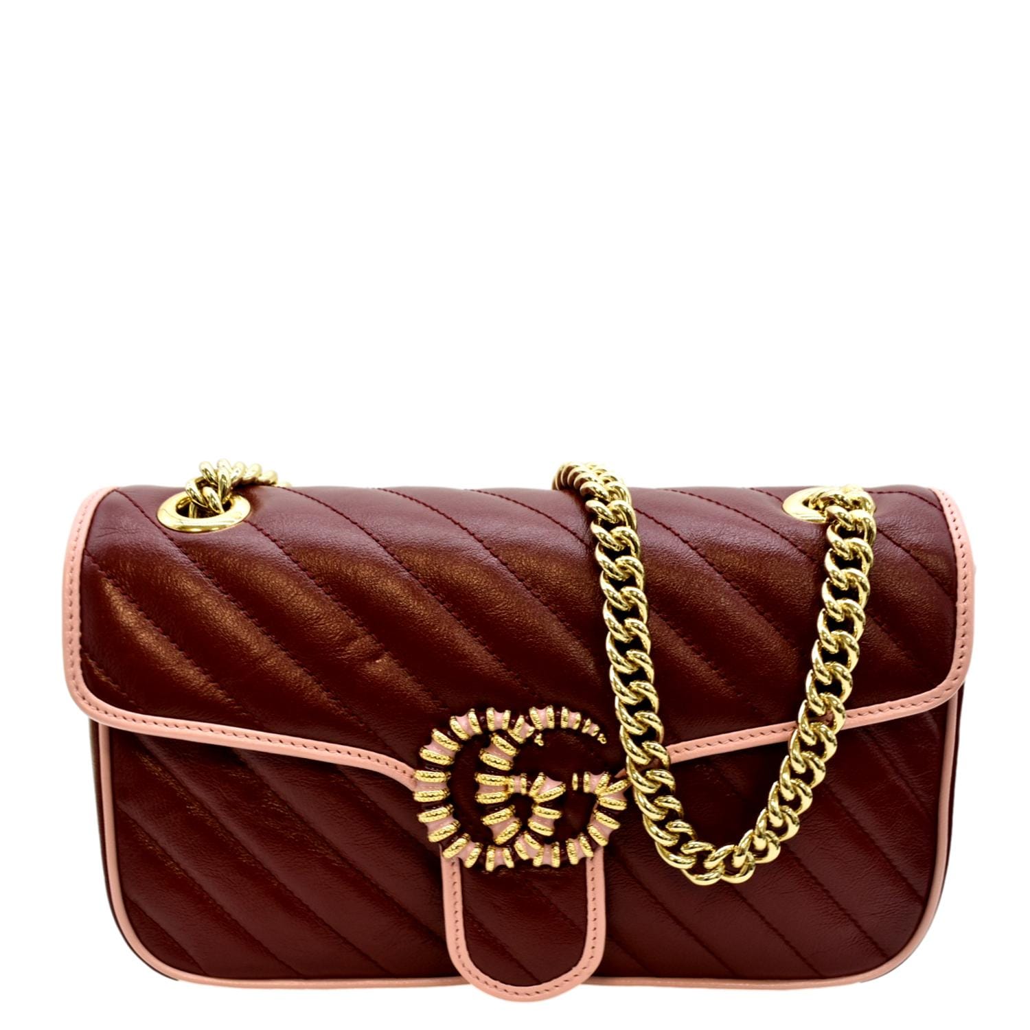 Gucci Marmont Shoulder Bag Leather Matelasse Marmont 443496