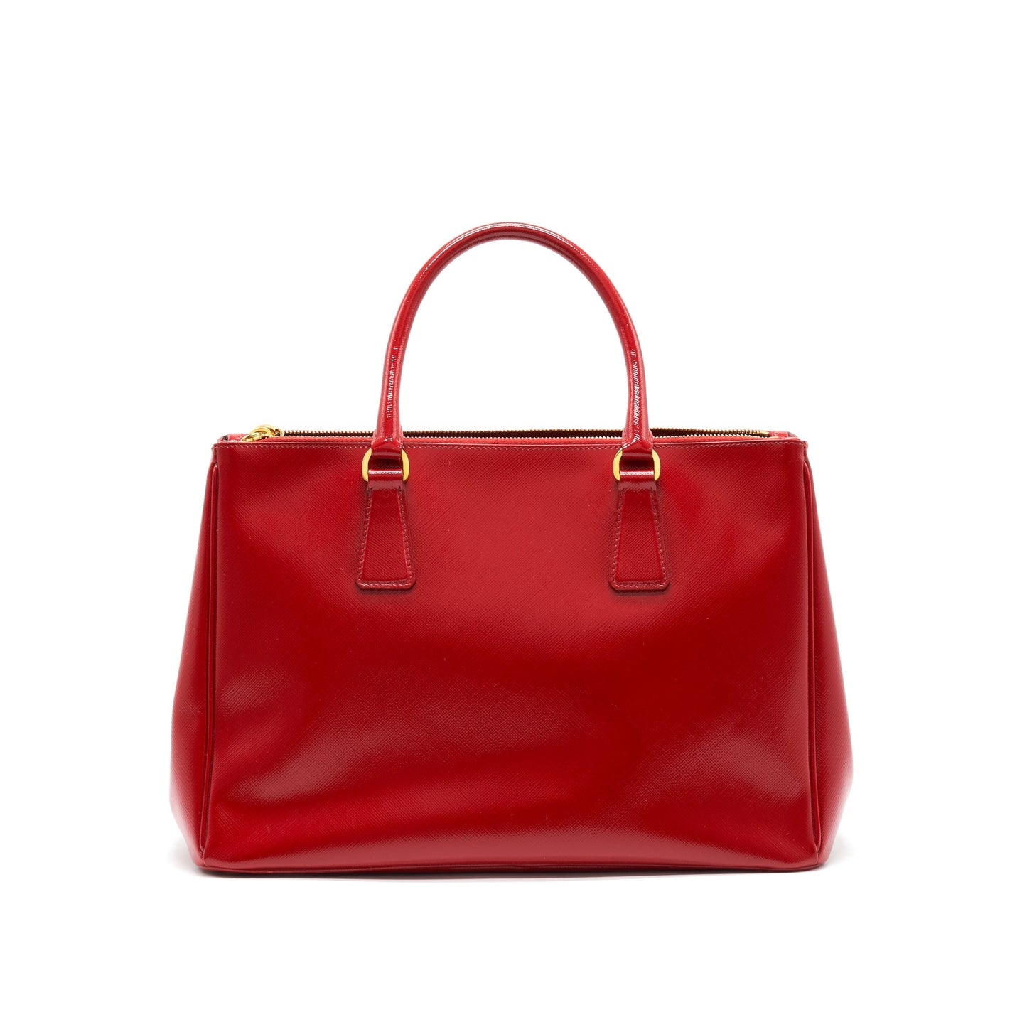 Saffiano In Handbag Leather Red Travel Bag