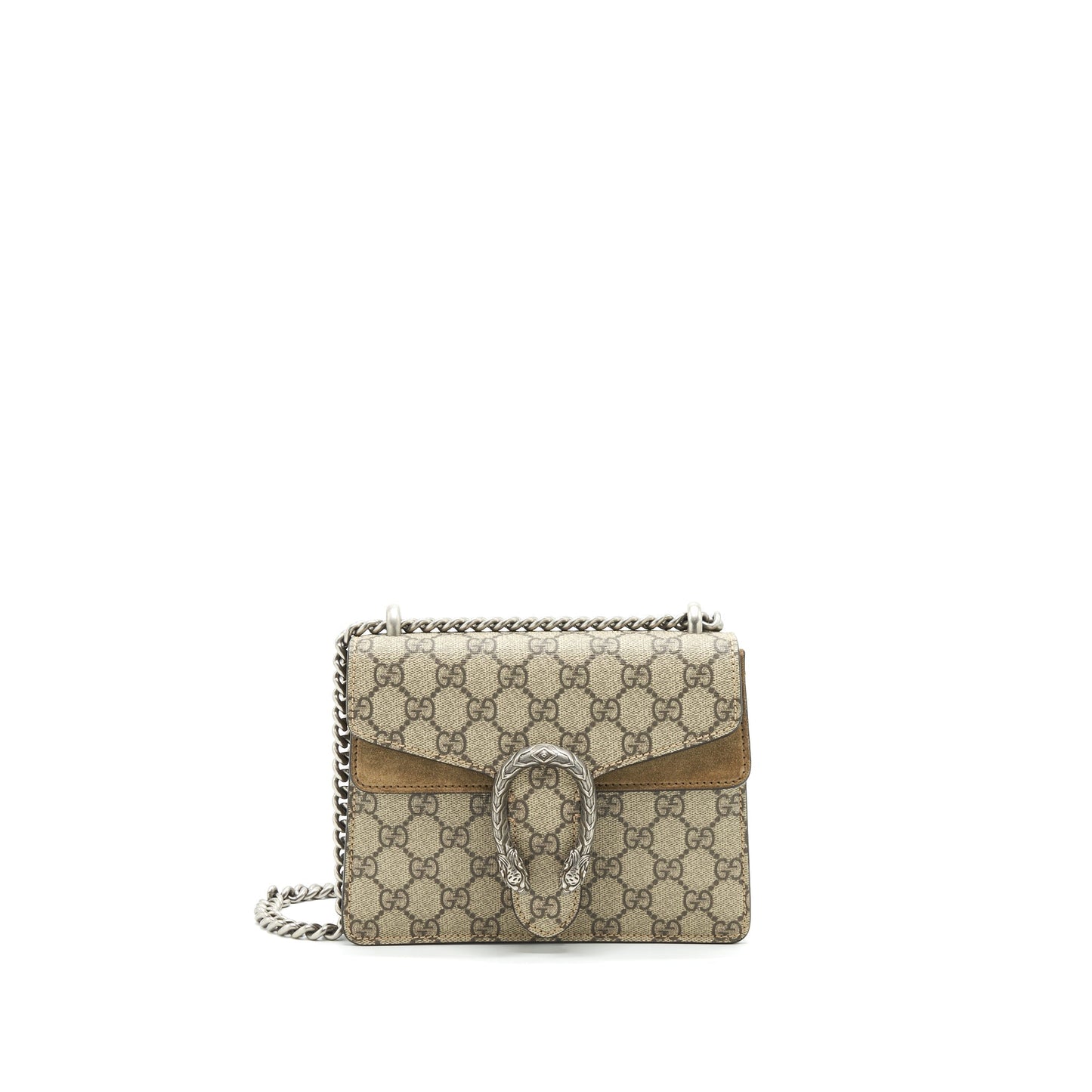 Gucci Dionysus Supreme Bag Beige Mini Travel Bag