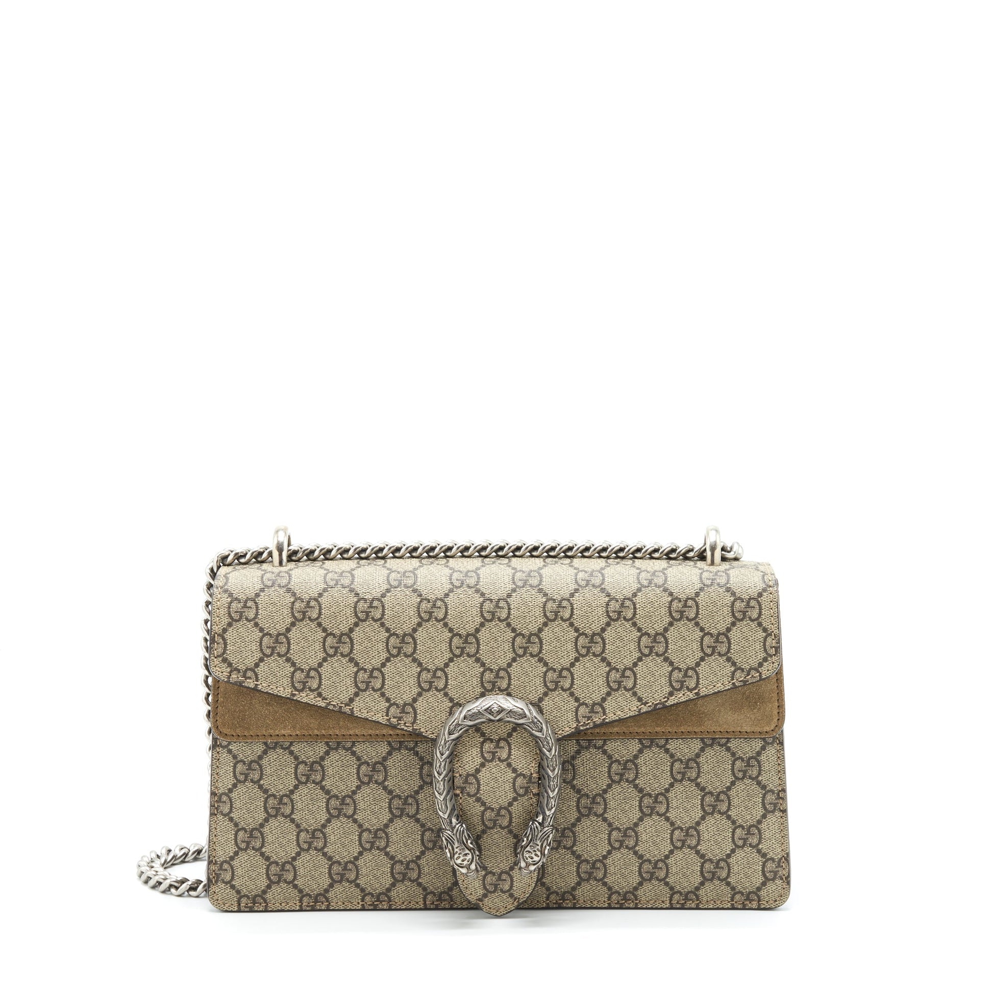 Gucci Dionysus Shoulder Bag Supreme Shw Beige