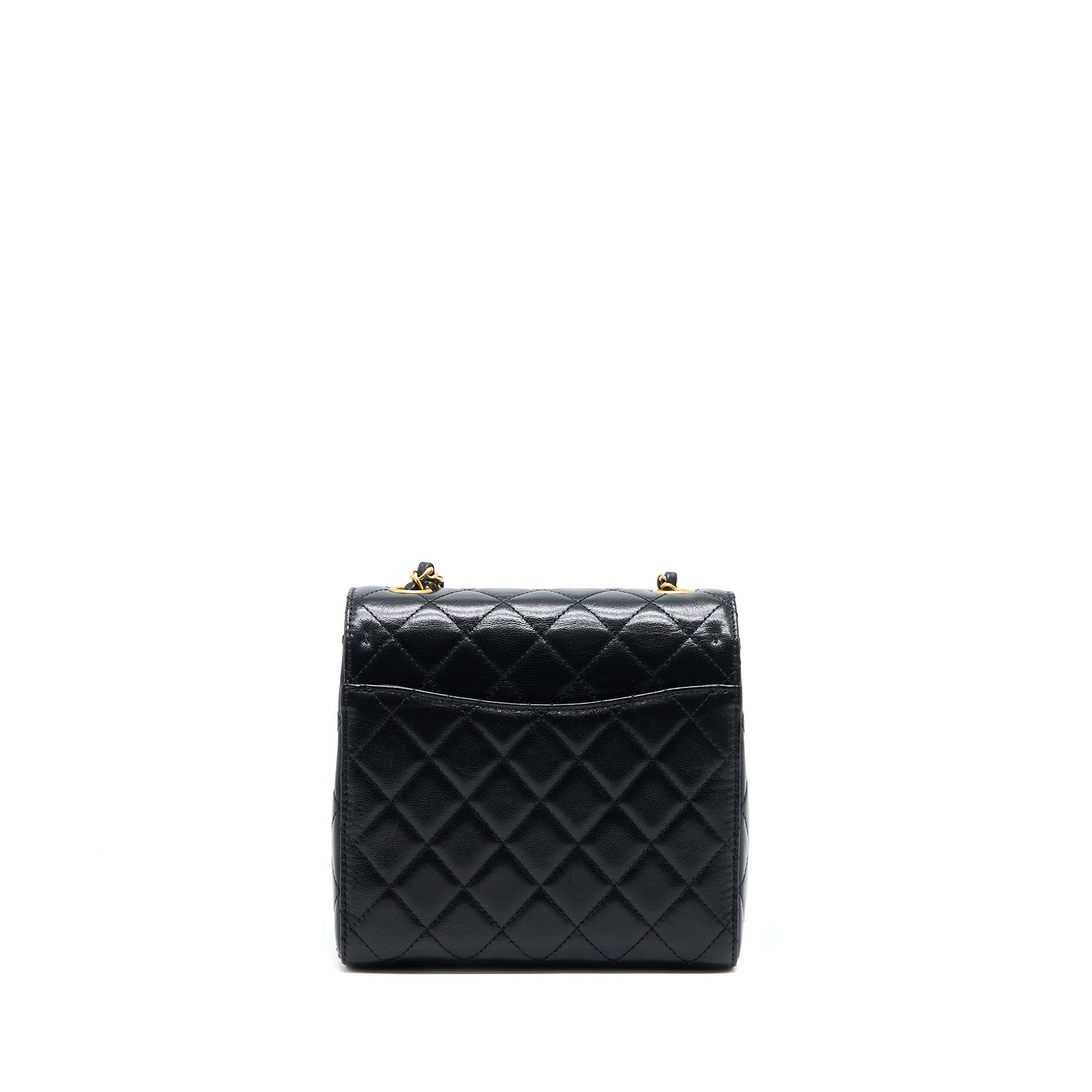 Chanel 22K Retro Classic New Square Flap Black Shoulder Bag 4