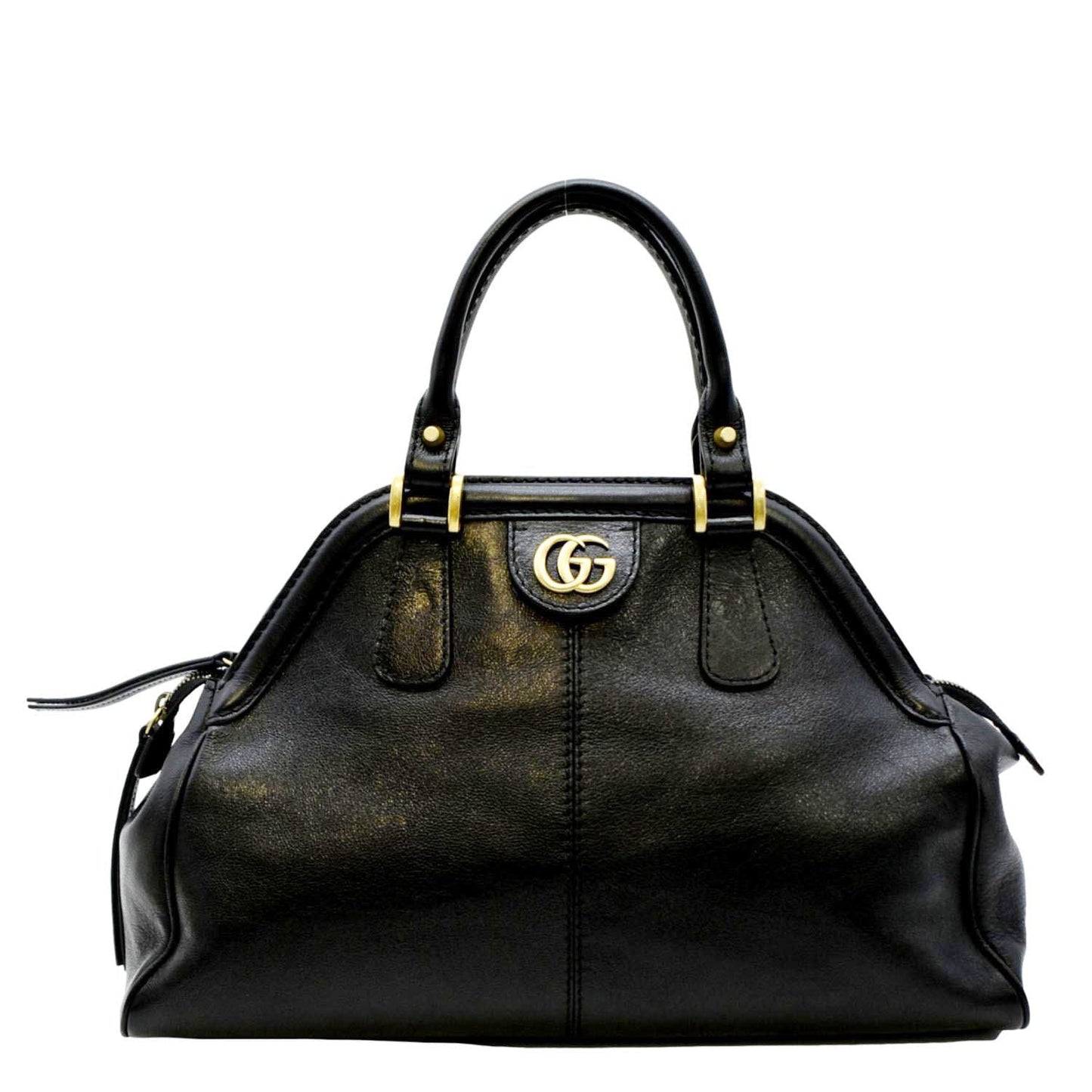 Gucci Re Belle Calfskin Tote Bag Leather Black