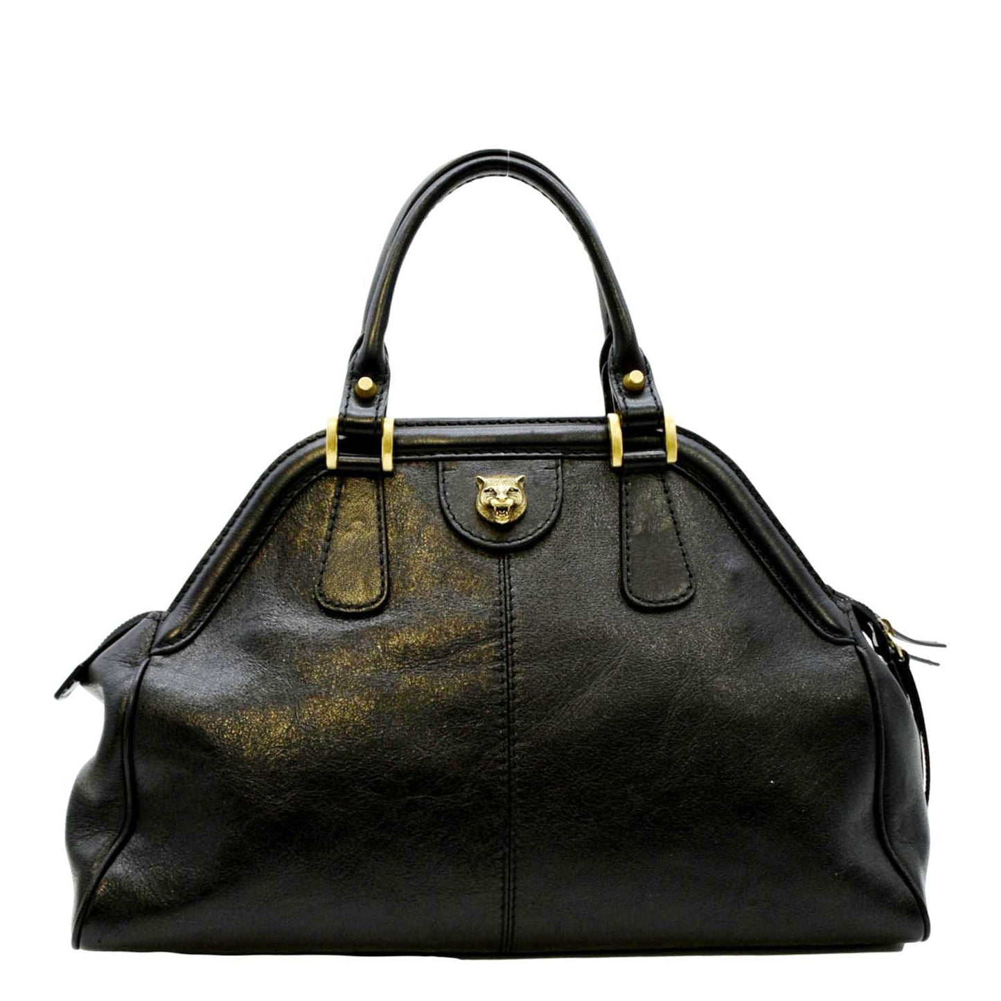 Gucci Re Belle Calfskin Tote Bag Leather Black