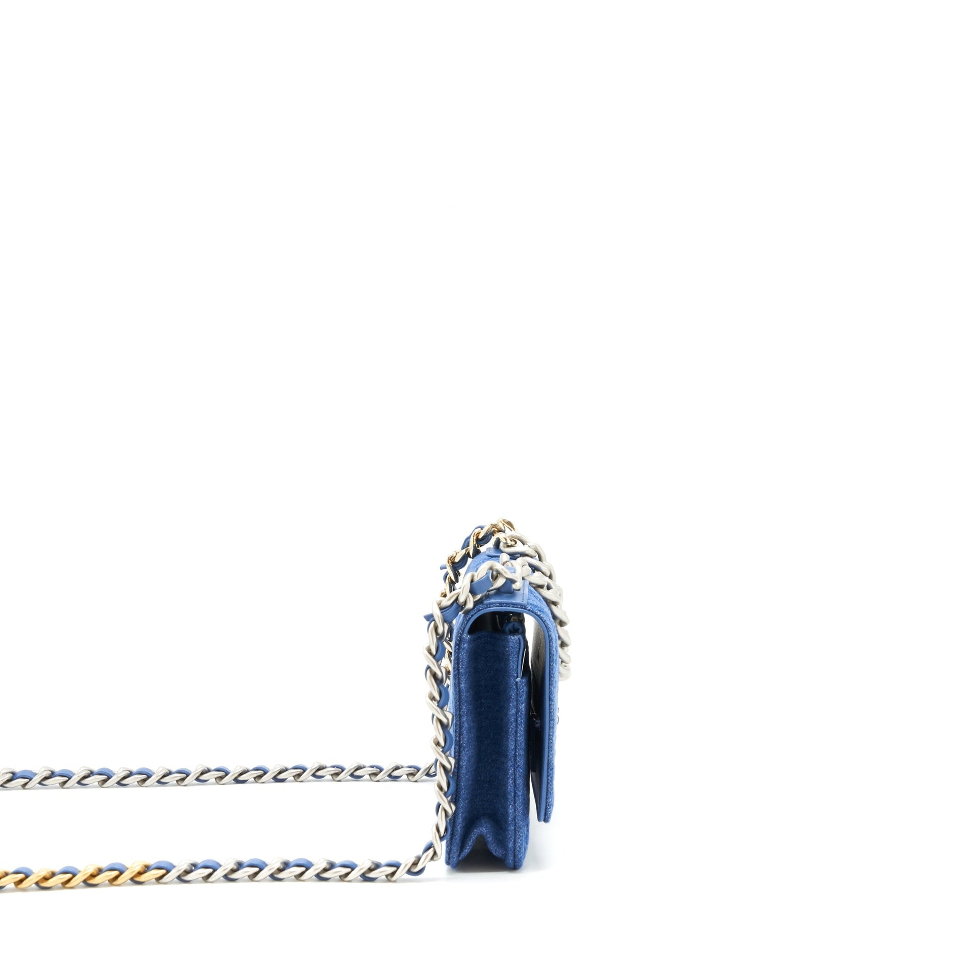 Chanel 22P Denim 19 on Wallet Case