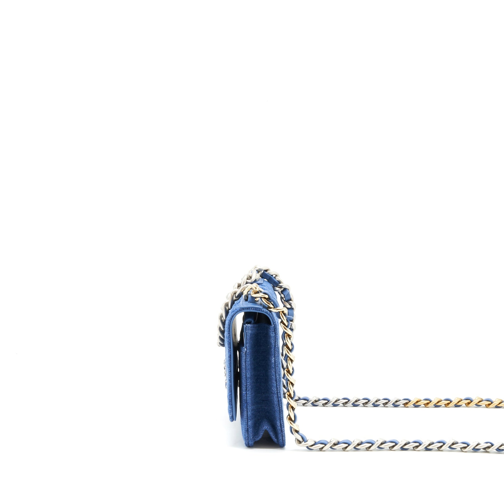 Chanel 22P Denim 19 on Wallet Case
