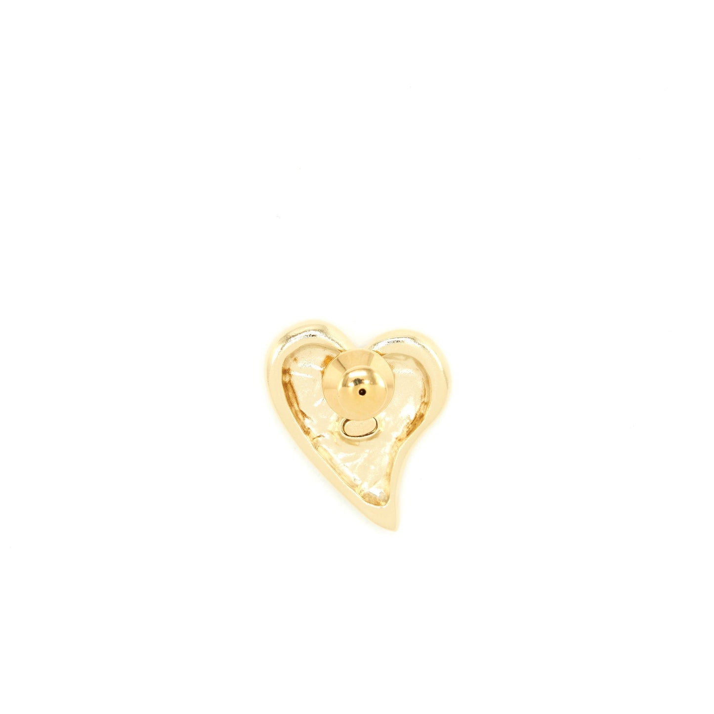 Chanel Heart Brooch GHW Black Handbag
