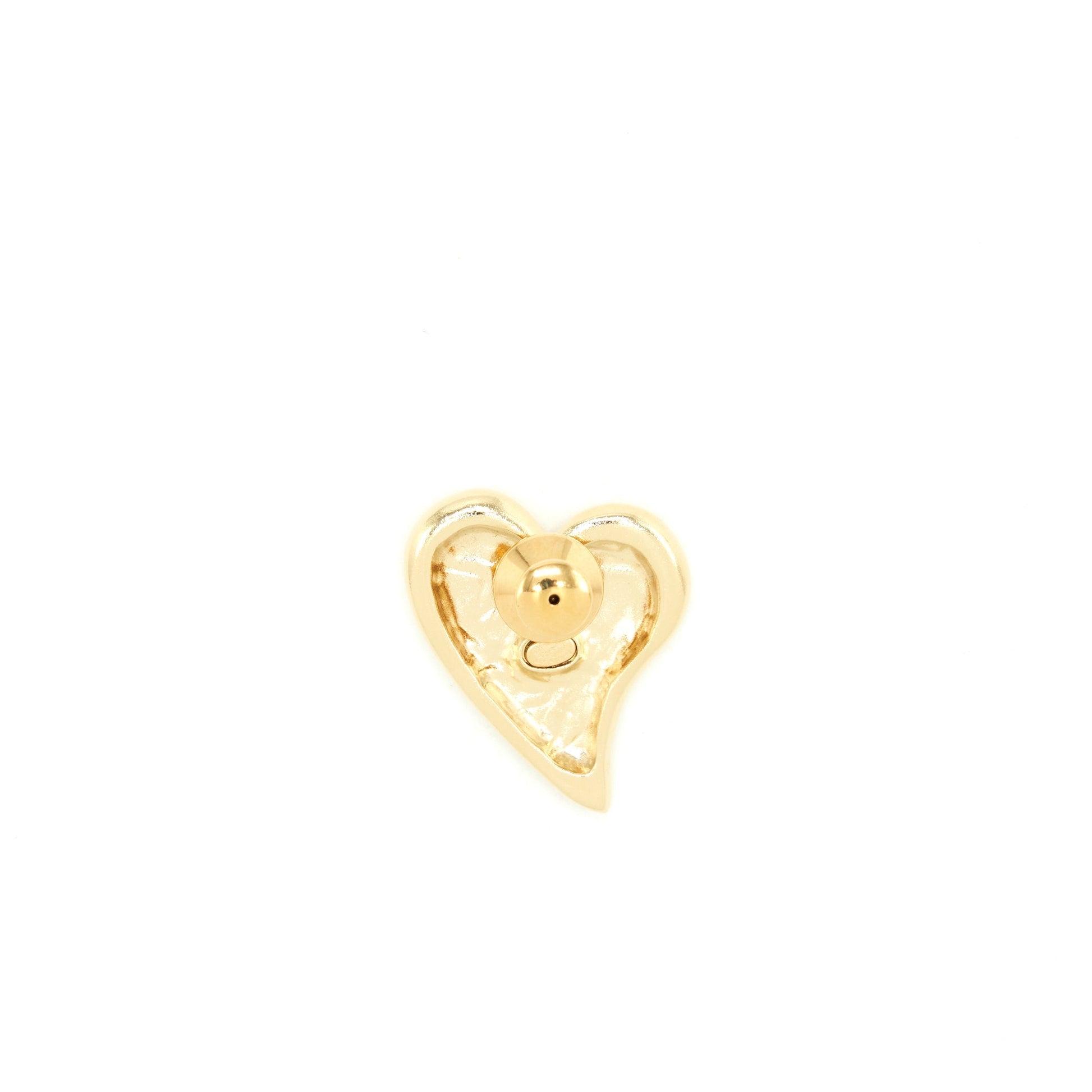 Chanel Heart Brooch GHW Black Handbag