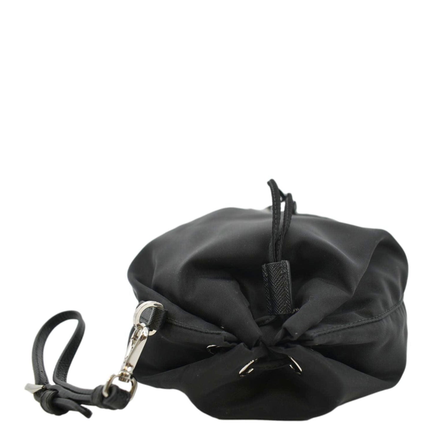 Prada Prada Nylon Bucket Bag Black Shoulder Bag