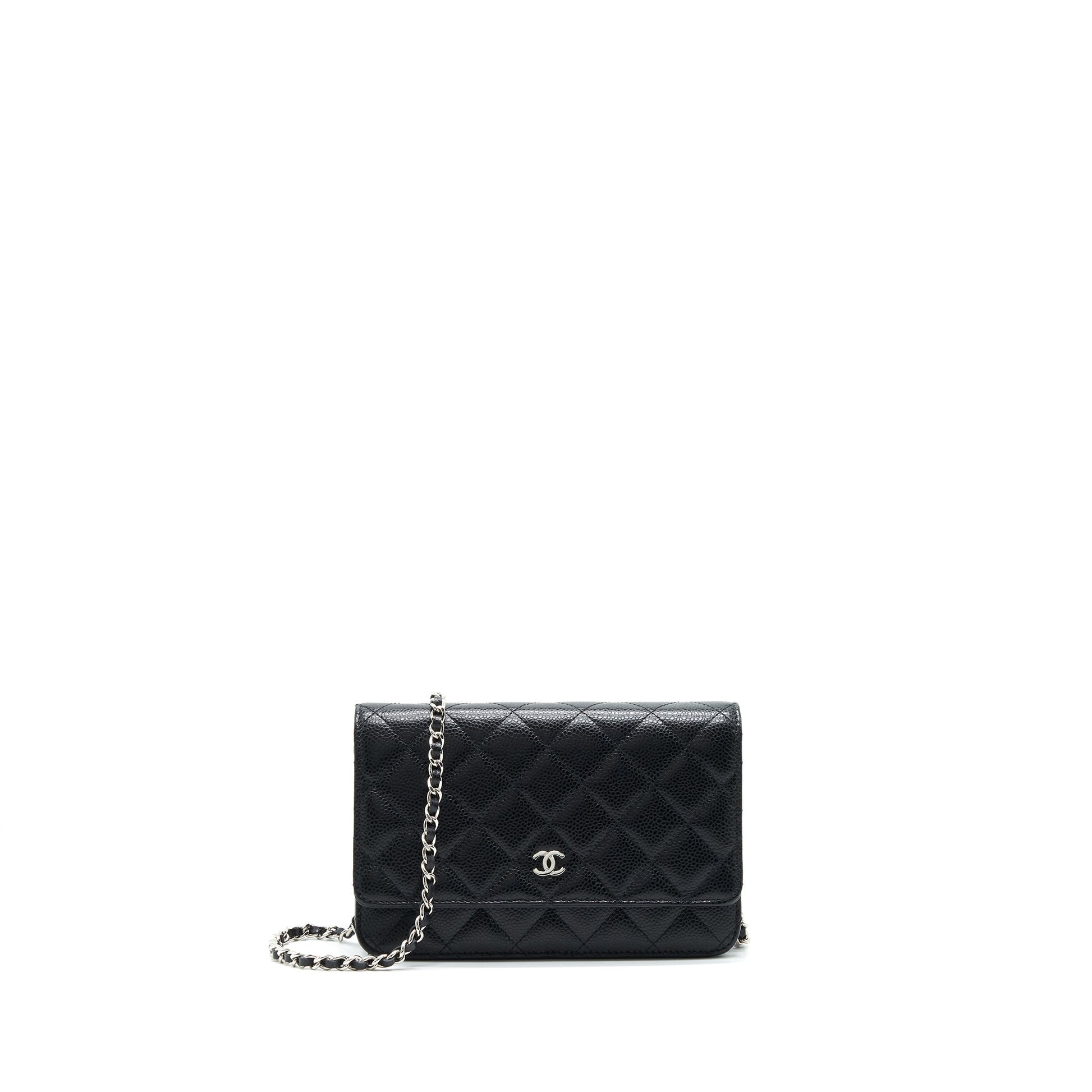 Chanel on WOC Caviar SHW Wallet Case