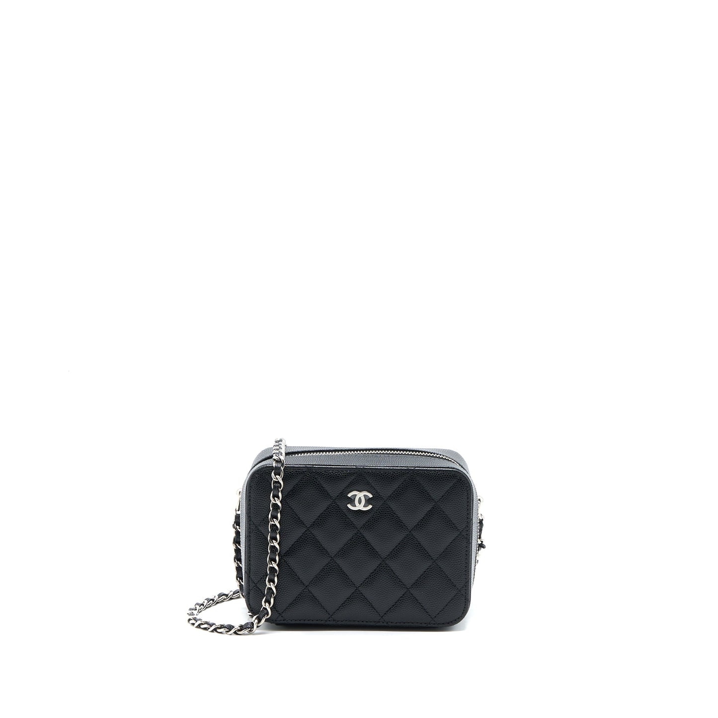 Chanel Camera Caviar SHW Black Mini Bag