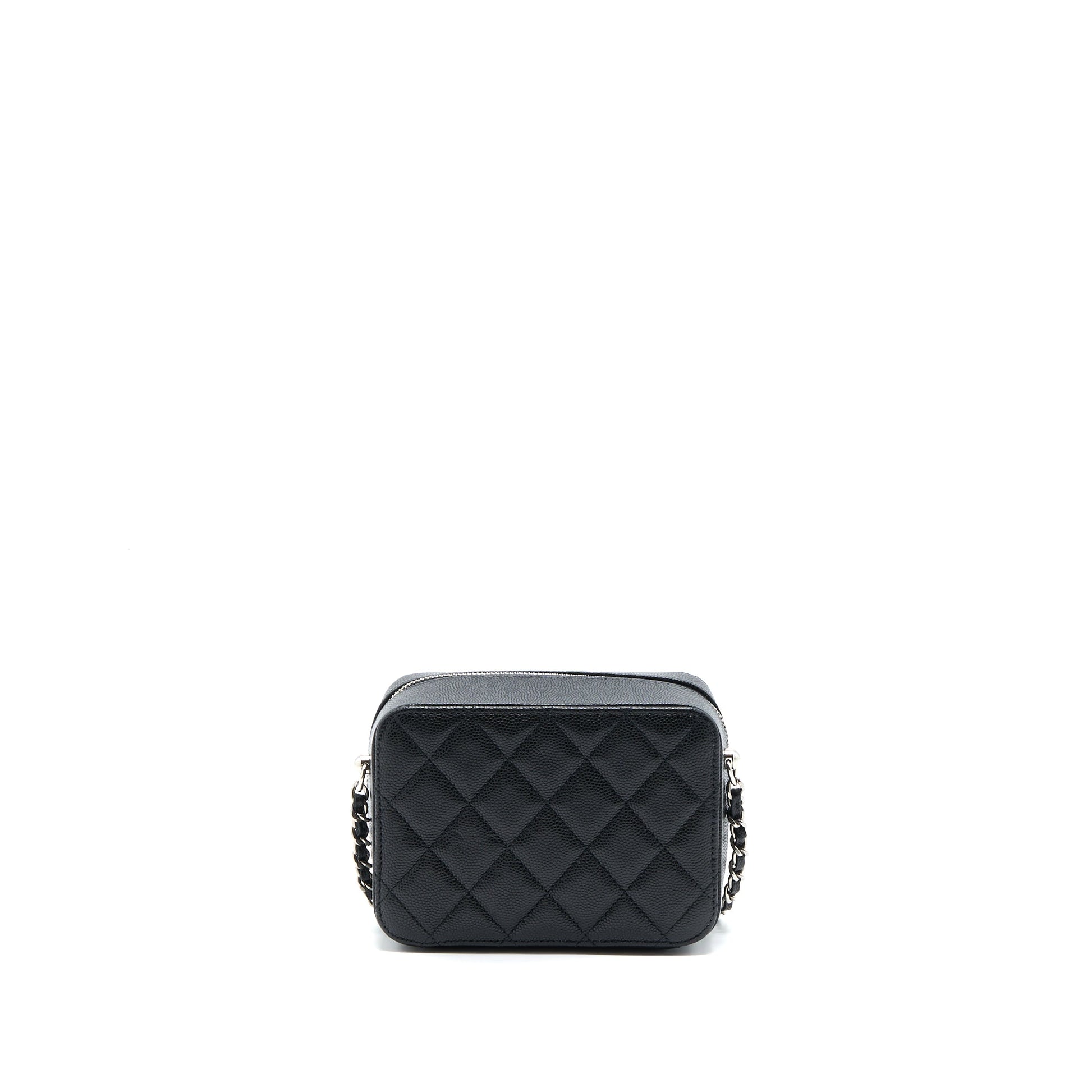 Chanel Camera Caviar SHW Black Mini Bag