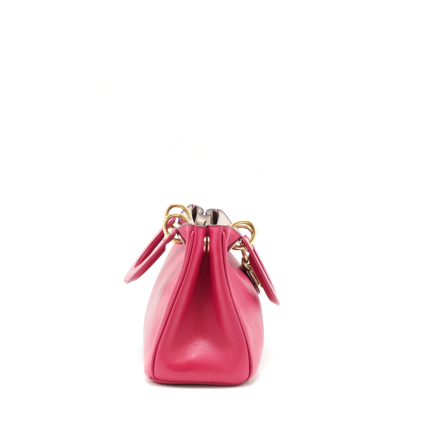 Dior issimo Tote Purse Handbag Pink Small Tote Bag