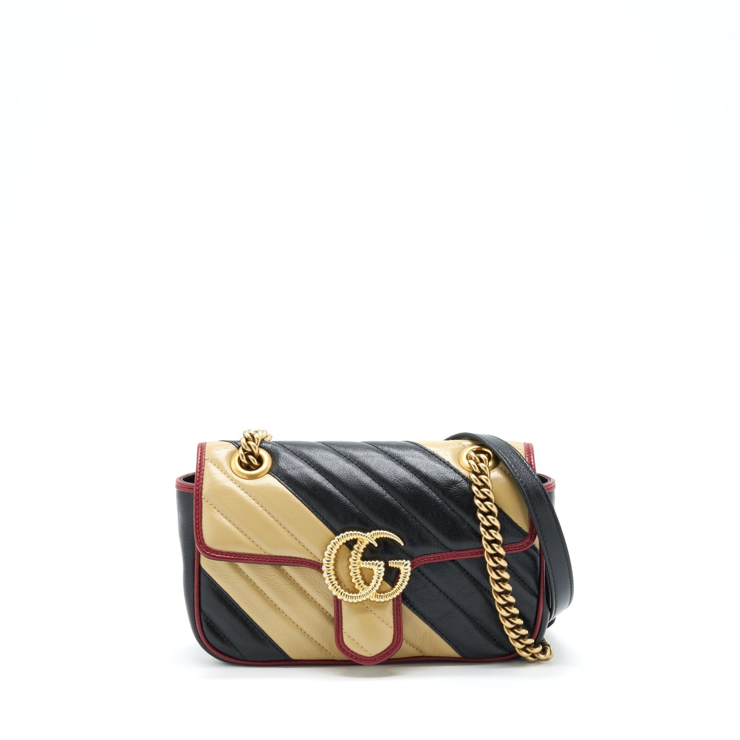 Gucci Marmont Bag Limited Edition Multicolor Mini Flap Travel Bag