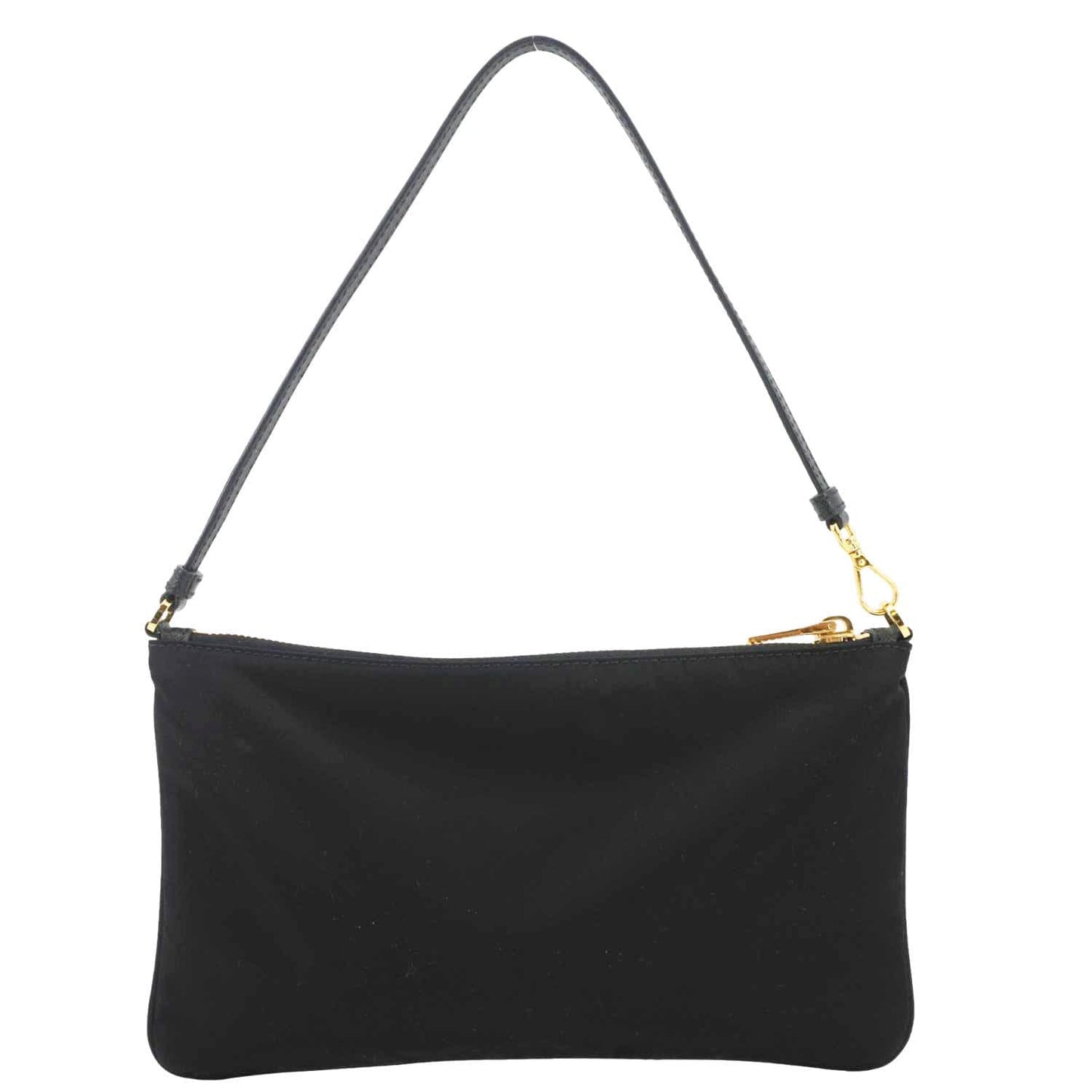 Tessuto Pochette Hobo Bag Nylon Black Travel Bag