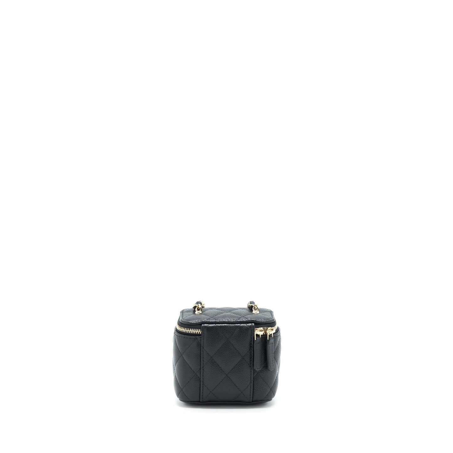 Chanel Vanity Caviar LGHW Black Mini Bag Lghw 2